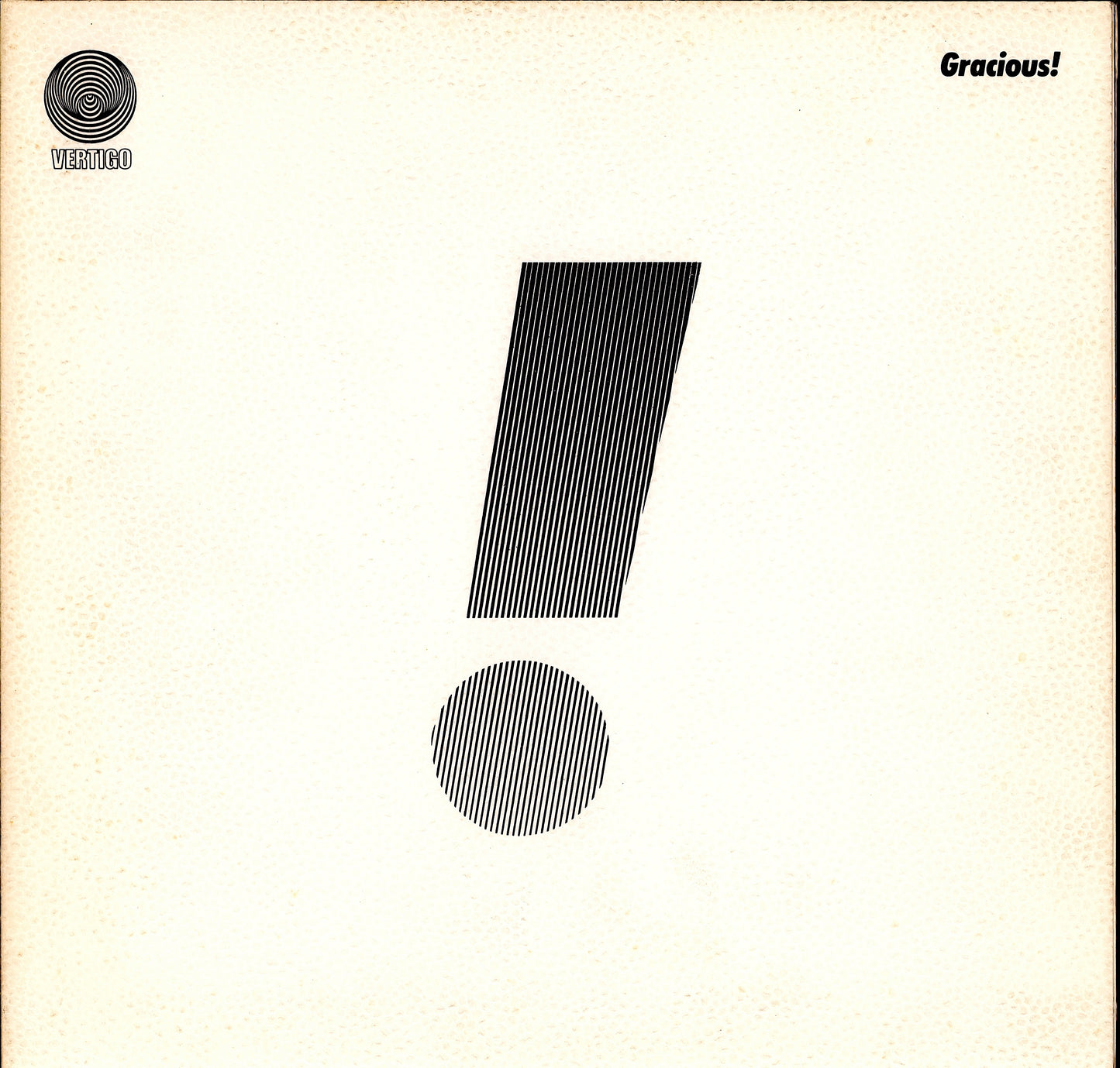 Gracious ‎– Gracious (Vinyl LP) Vertigo