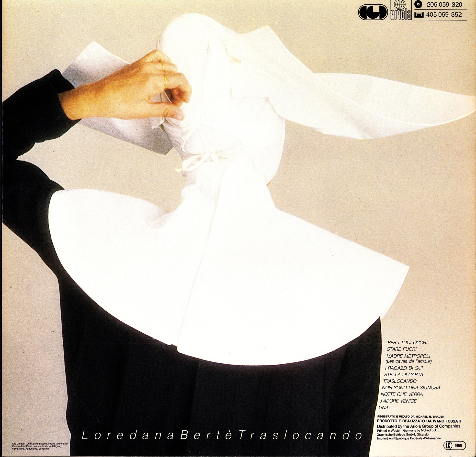 Loredana Bertè – Traslocando Vinyl LP