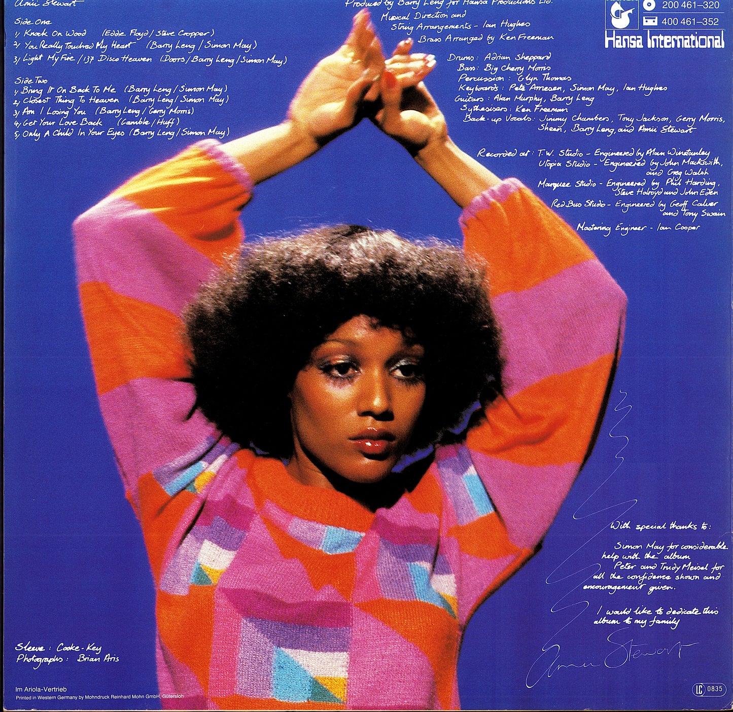 La Bionda – La Bionda Vinyl LP Kopie