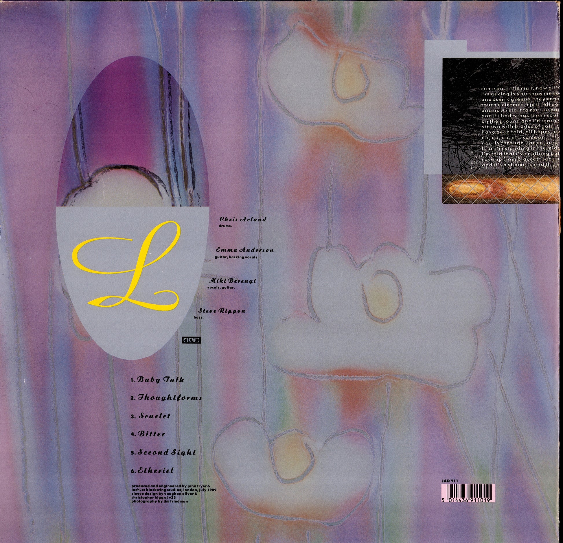 Lush – Scar Vinyl LP