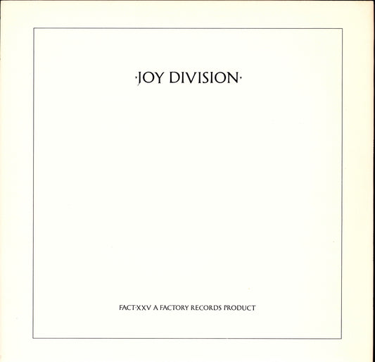 Joy Division ‎- Closer Vinyl LP