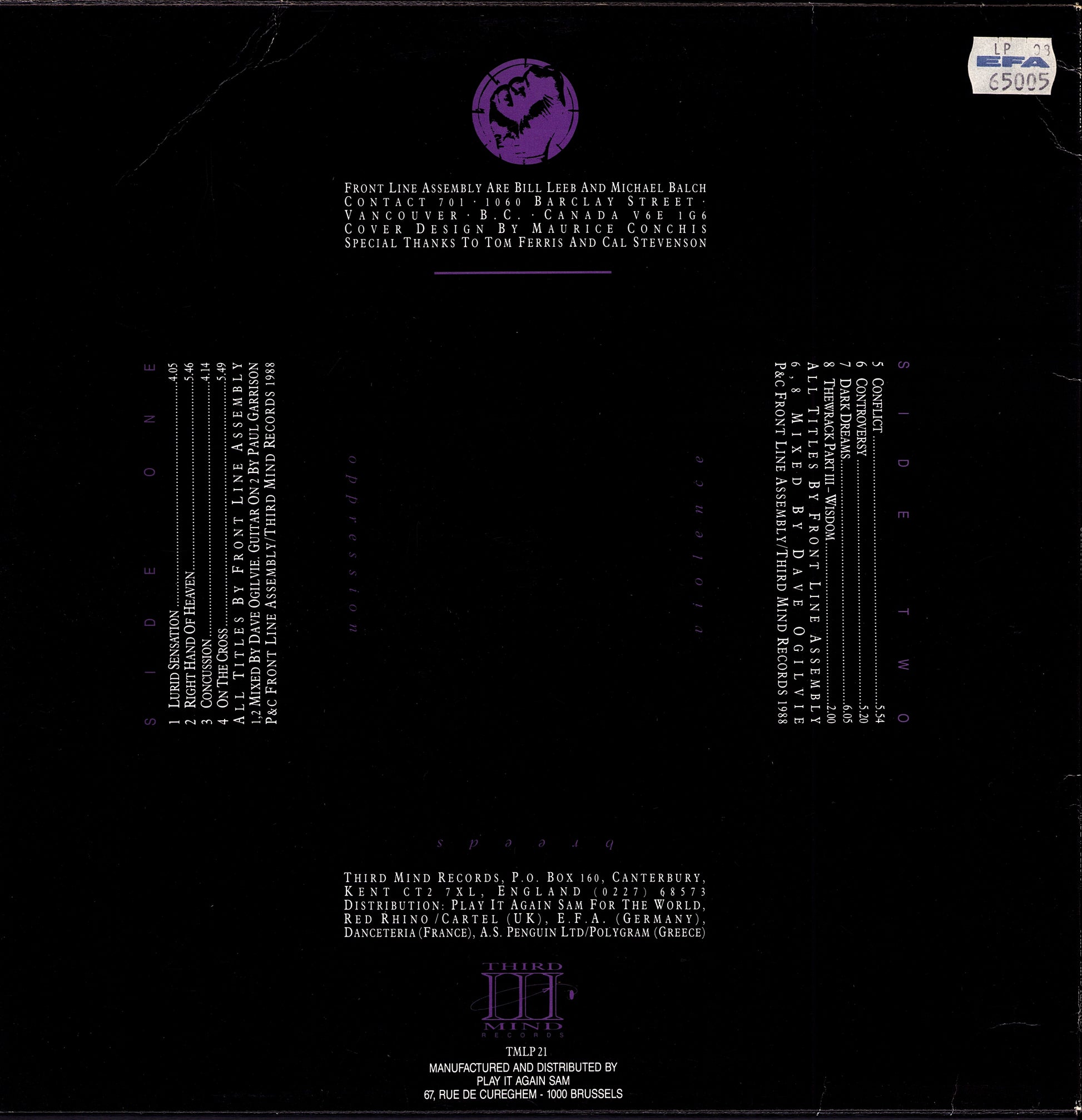 Skinny Puppy – Bites Vinyl LP Kopie