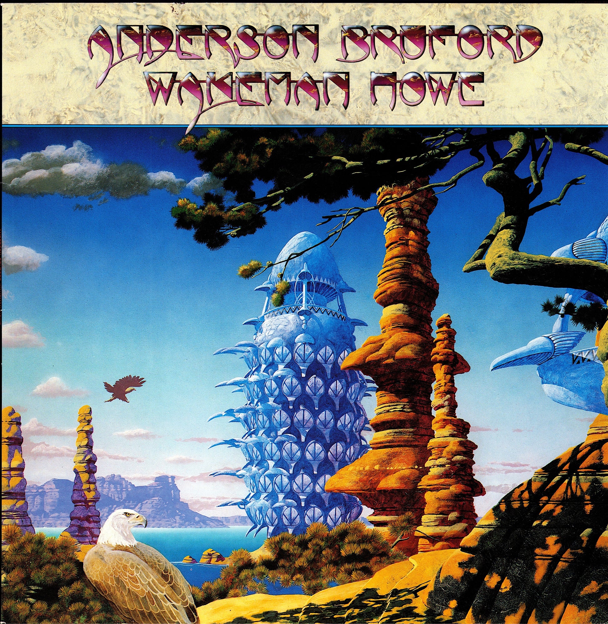Anderson Bruford Wakeman Howe – Anderson Bruford Wakeman Howe Vinyl LP | EU Original | 1989