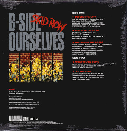 Skid Row B-Side Ourselves Yellow & Black Marbled Vinyl EP 12" RSD 2023 - Black Friday - Limited Edition