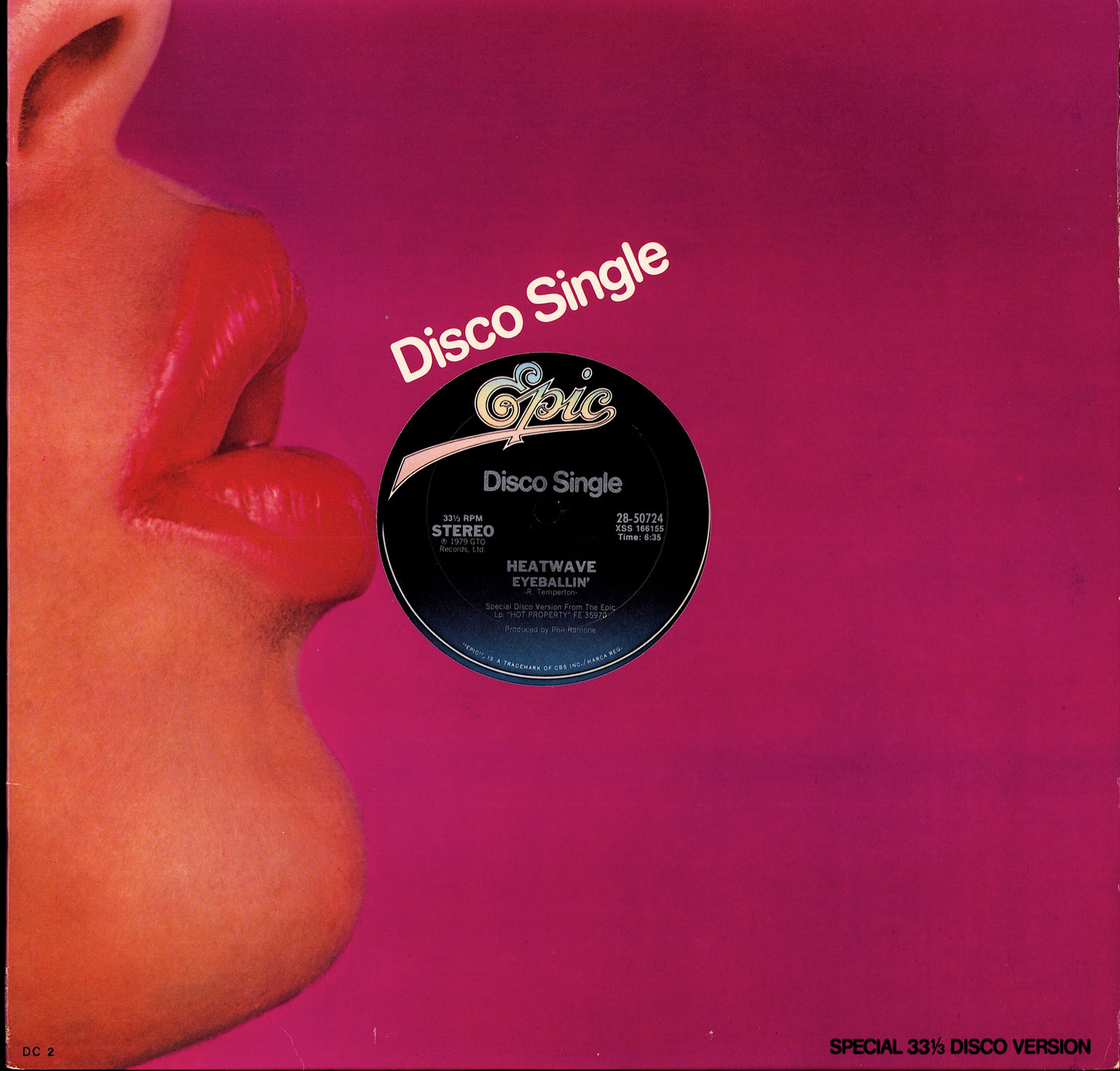 Heatwave – Eyeballin' / Birthday Vinyl 12" | US Original | 1979