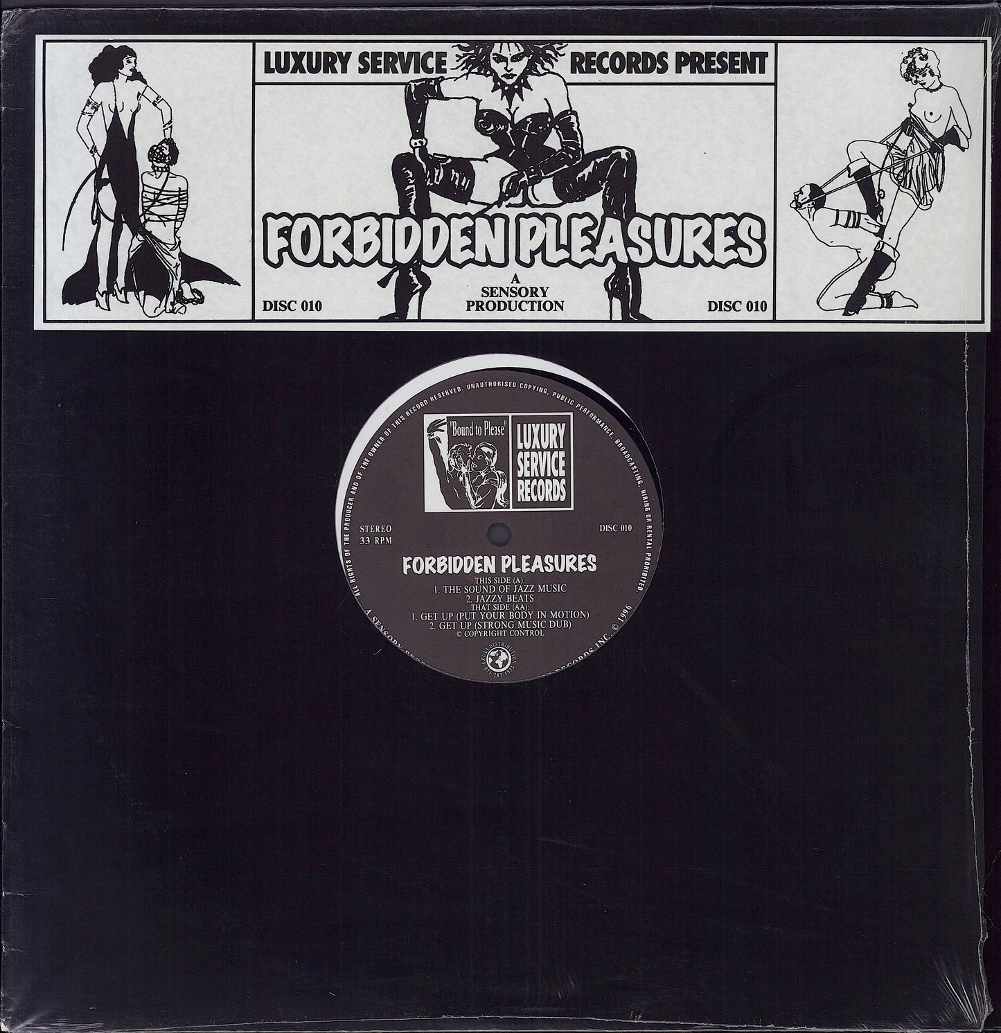 Forbidden Pleasures ‎- The Sound Of Jazz Music / Get Up (Vinyl 12")