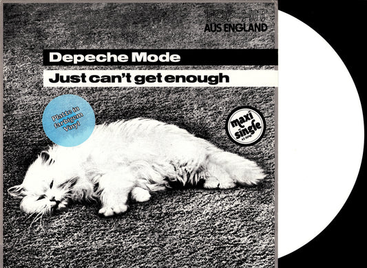 Depeche Mode – Just Can't Get Enough White Vinyl 12" Maxi-Single