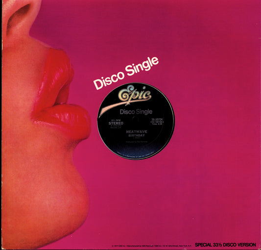 Heatwave – Eyeballin' / Birthday (Vinyl 12" | US Original | 1979)