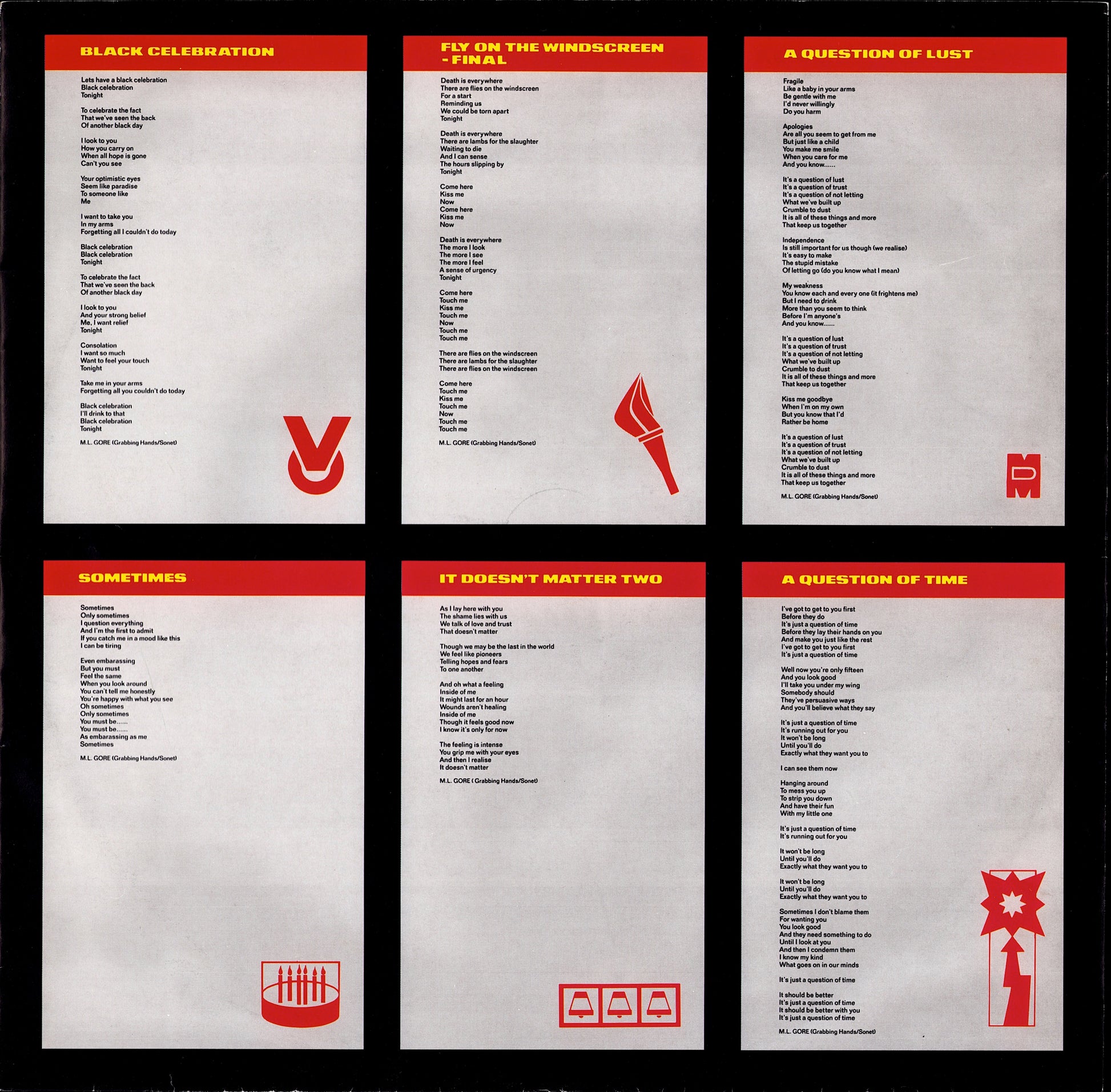 Depeche Mode - Black Celebration Grey Vinyl LP