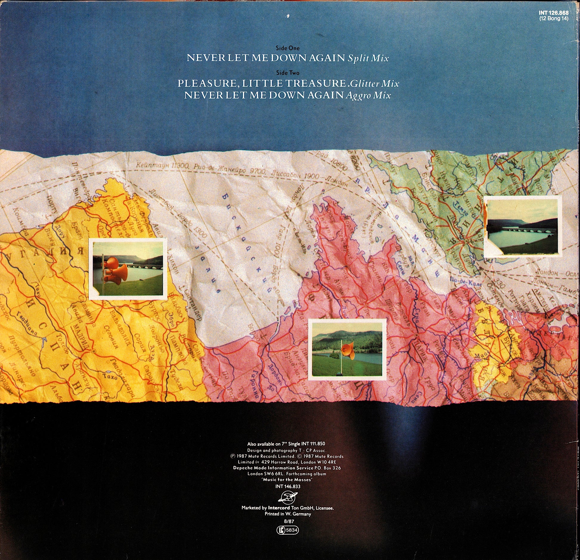 Depeche Mode – Never Let Me Down Again Vinyl 12" Maxi-Single | DE Original | 1987