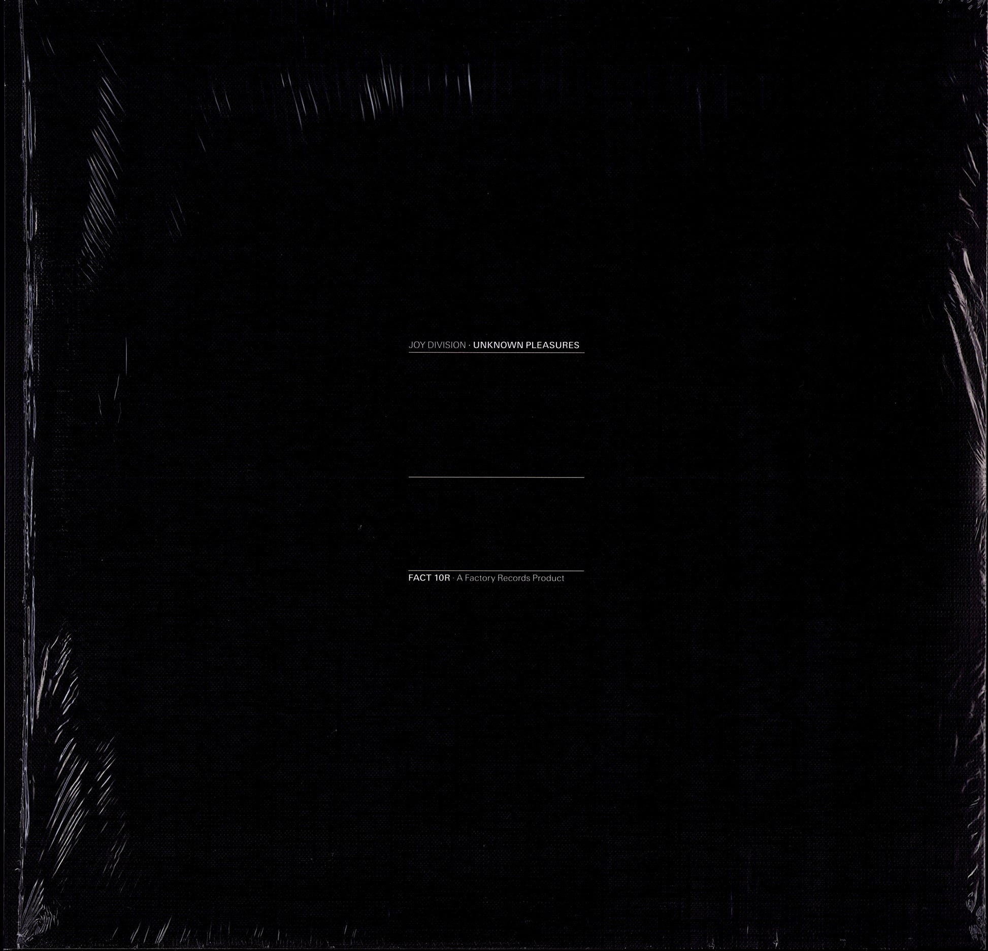 Joy Division – Unknown Pleasures Vinyl LP | EU Reissue | 180g | Factory | 2015