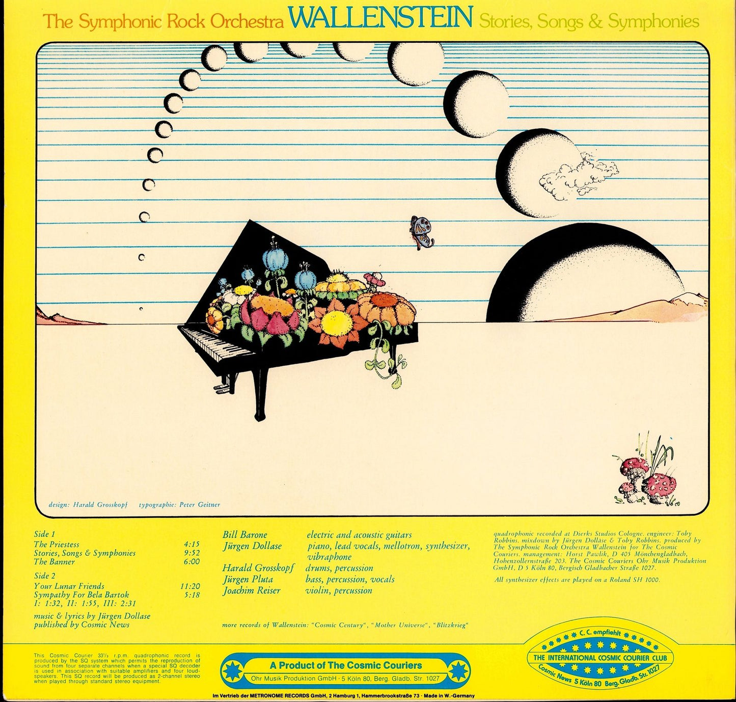 The Symphonic Rock Orchestra Wallenstein – Stories, Songs & Symphonies Vinyl LP Kopie