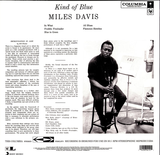 Miles Davis – Miles Davis In Europe Vinyl LP Kopie