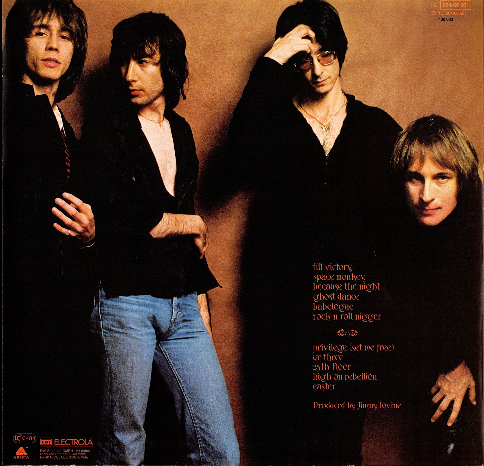 Patti Smith Group ‎– Easter Vinyl LP Kopie