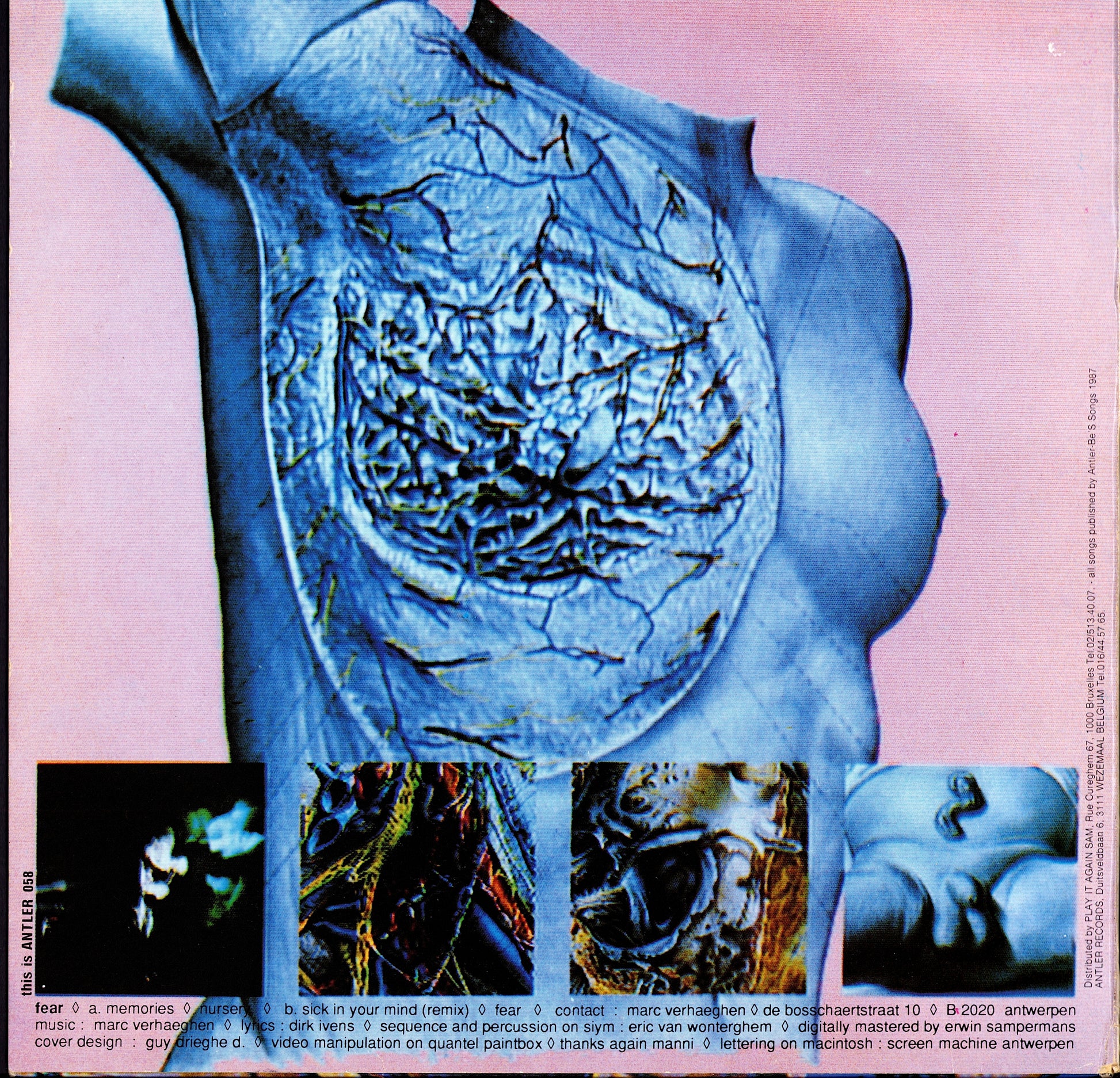 The Klinik – Fear Vinyl 12" Maxi-Single