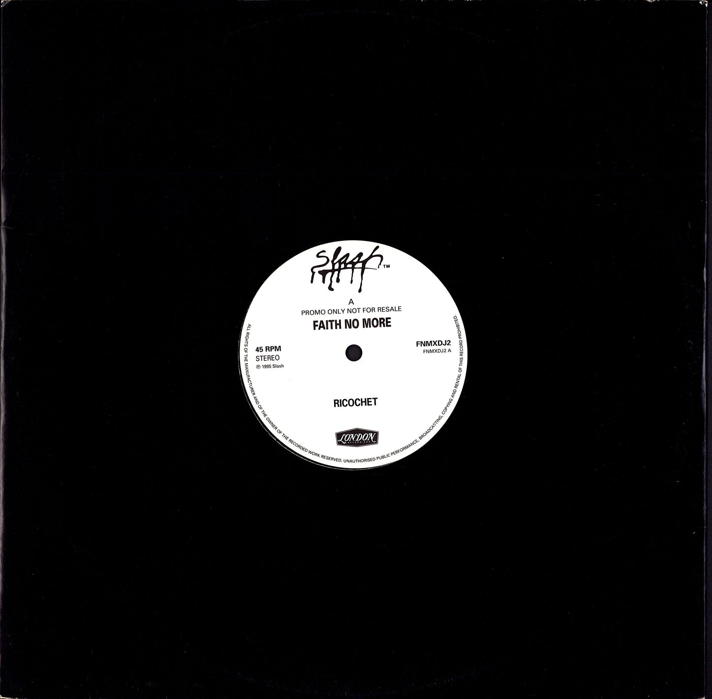 Faith No More - Ricochet (Vinyl 12" Maxi-Single)