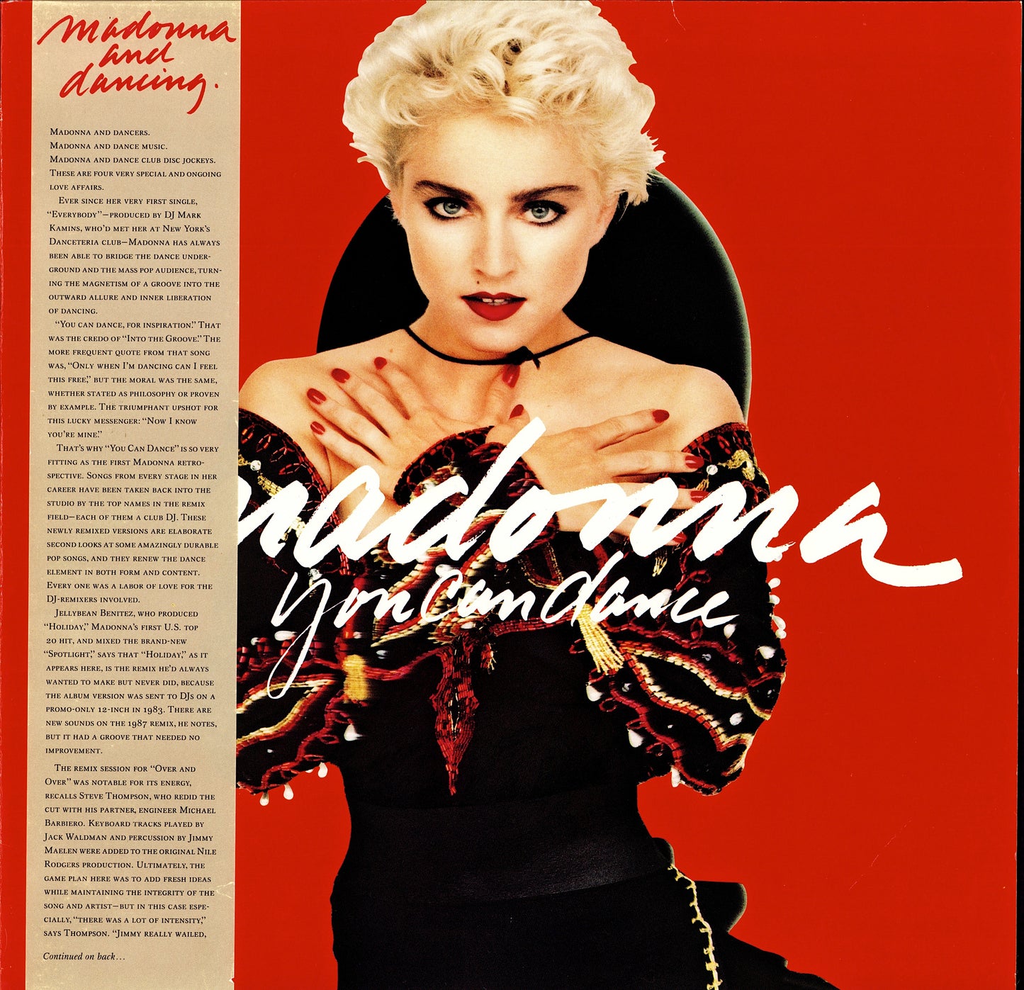Madonna - You can Dance Vinyl LP Kopie