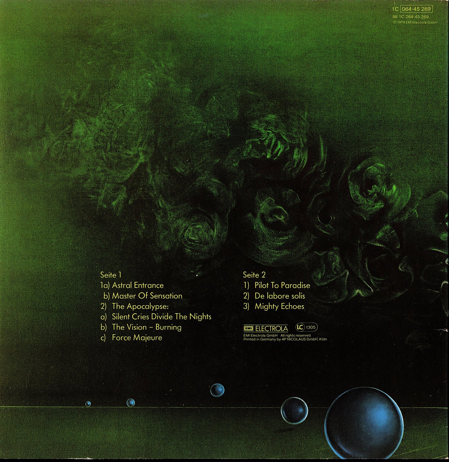 Eloy - Silent Cries And Mighty Echoes (Vinyl LP)