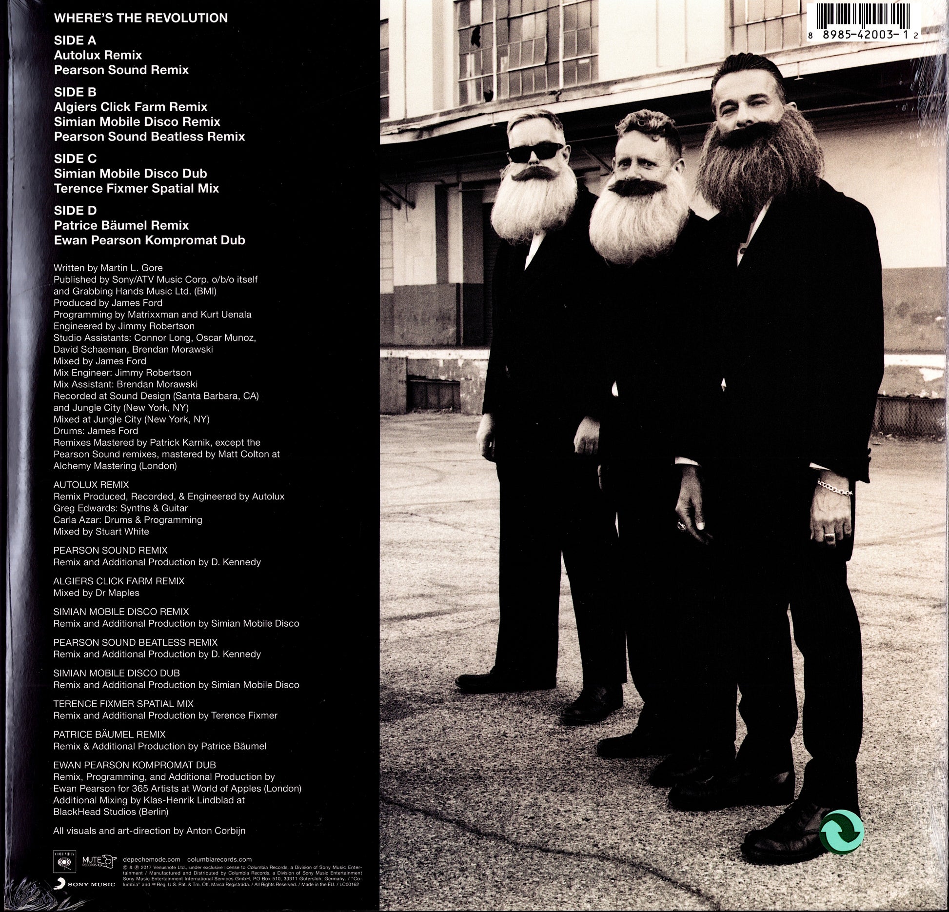 Depeche Mode – Where's The Revolution Remixes Vinyl 2x12" | EU Original | 2017