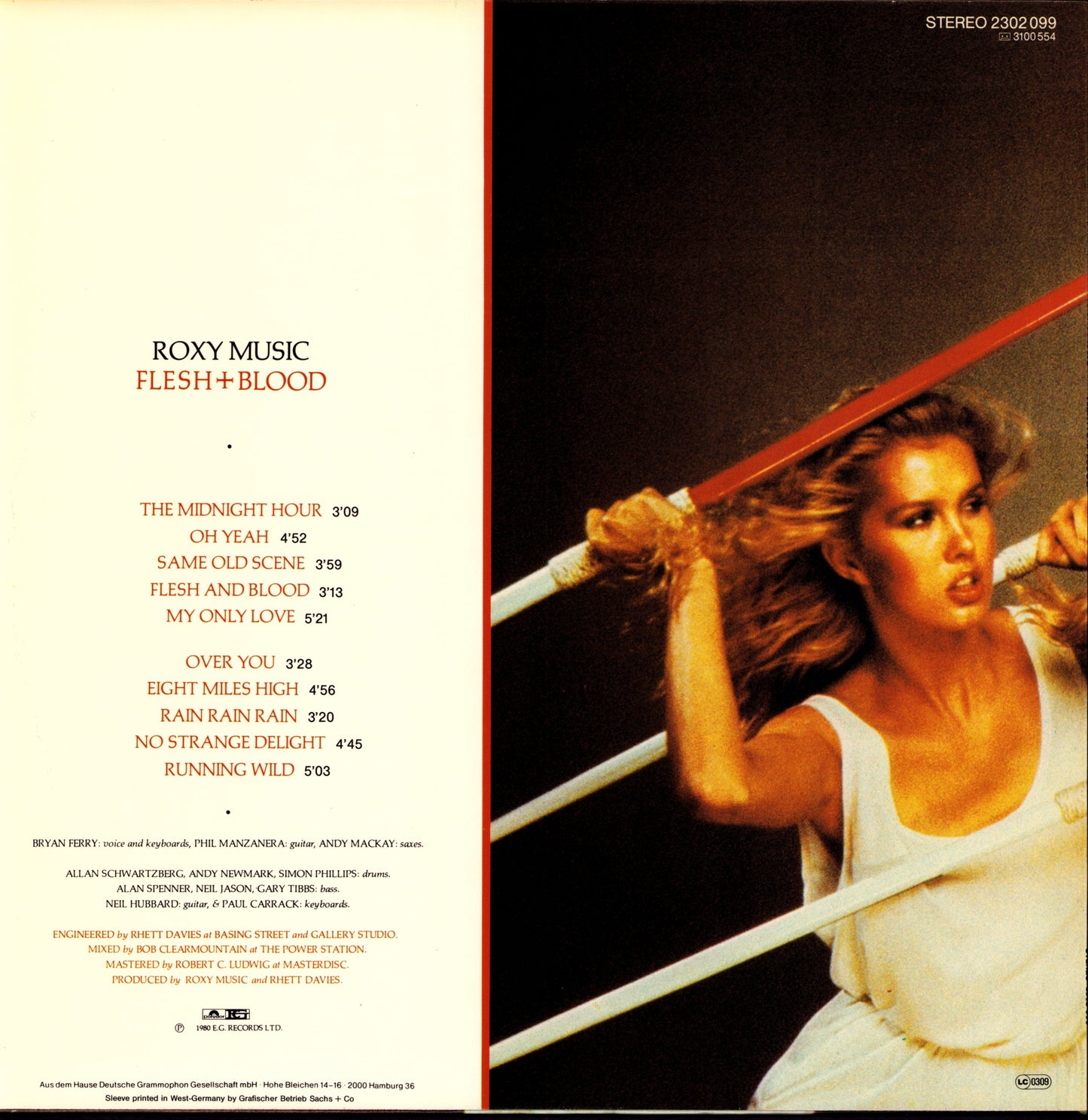Roxy Music – Flesh + Blood Vinyl LP