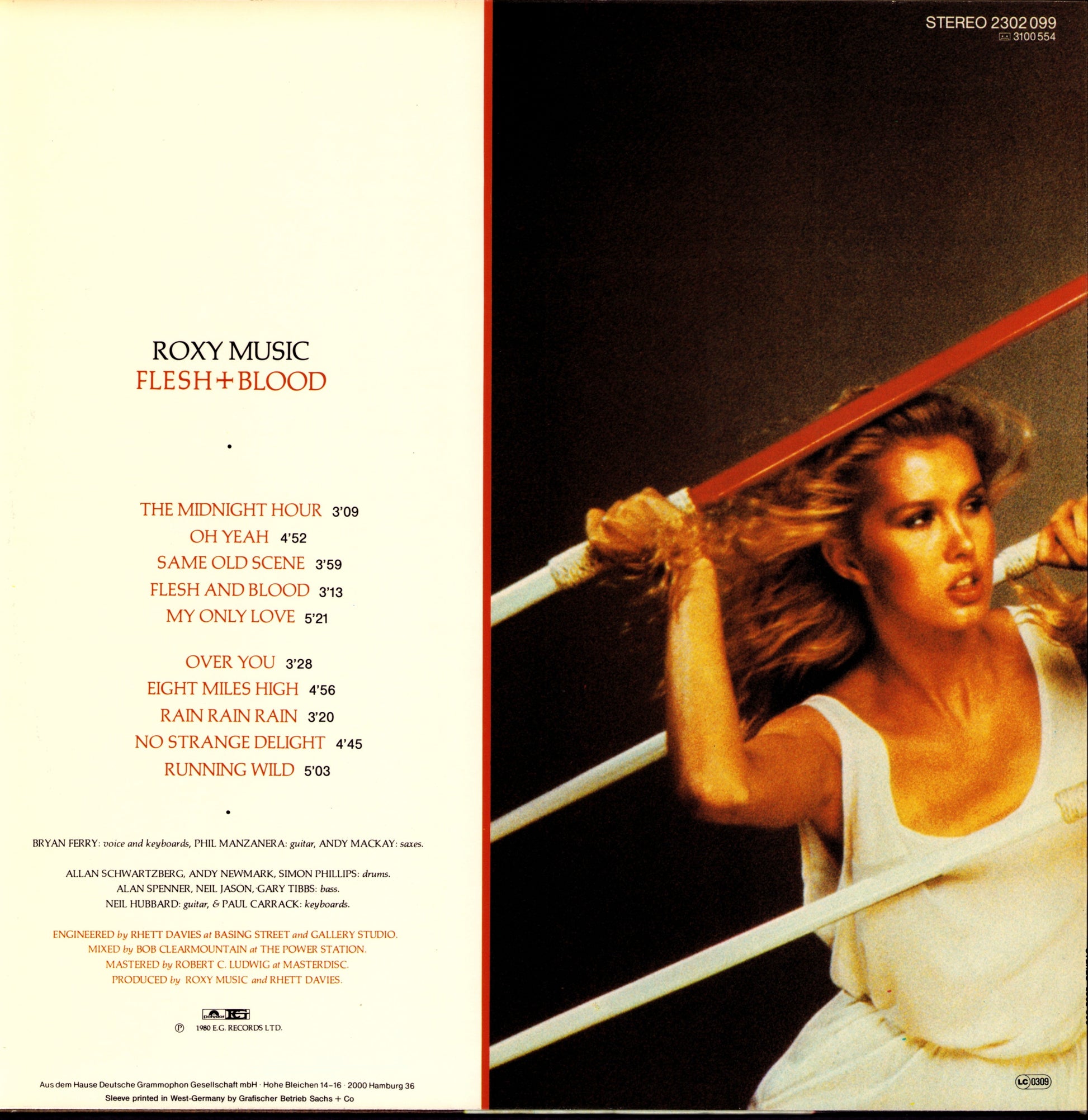 Roxy Music – Flesh + Blood Vinyl LP