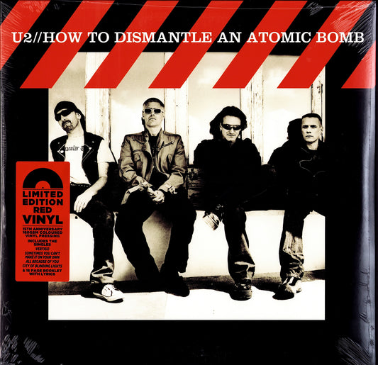 U2 – How To Dismantle An Atomic Bomb Vinyl LP | Red Vinyl | Reissue | 2019