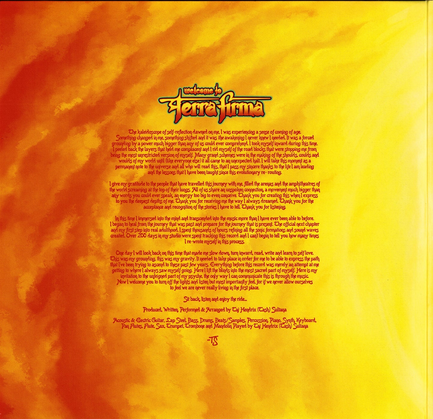 Tash Sultana – Terra Firma (Vinyl 2LP) with poster