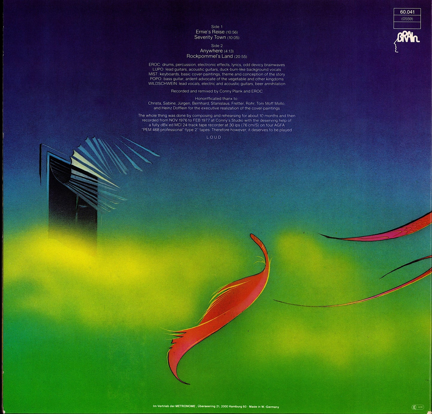 Grobschnitt - Rockpommel's Land (Vinyl LP)