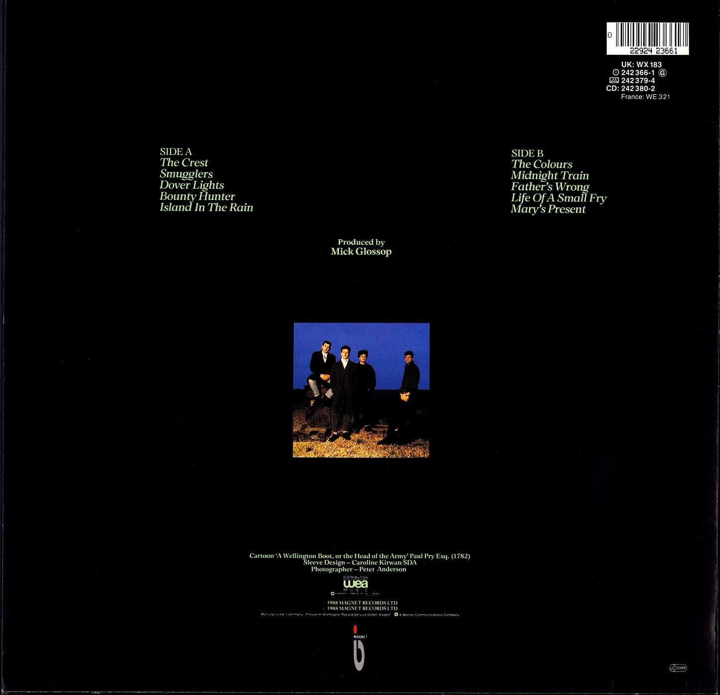 Prefab Sprout – Steve McQueen Vinyl LP Kopie