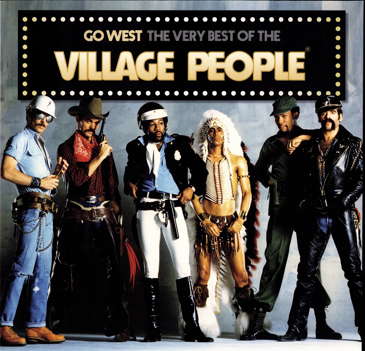 Village People – Go West: The Very Best Of The Village People Neon Green Vinyl LP