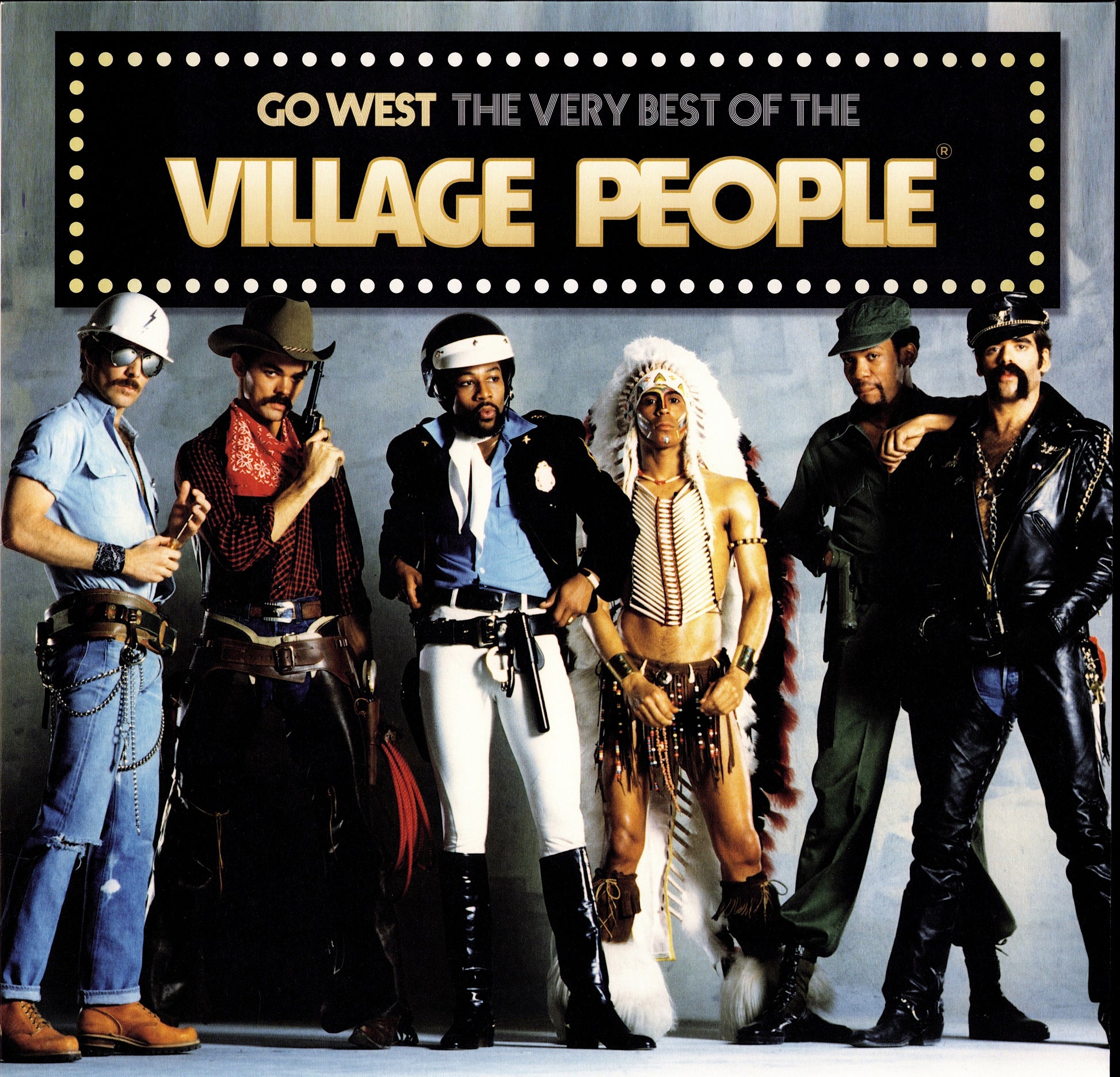 Village People – Go West: The Very Best Of The Village People Neon Green Vinyl LP