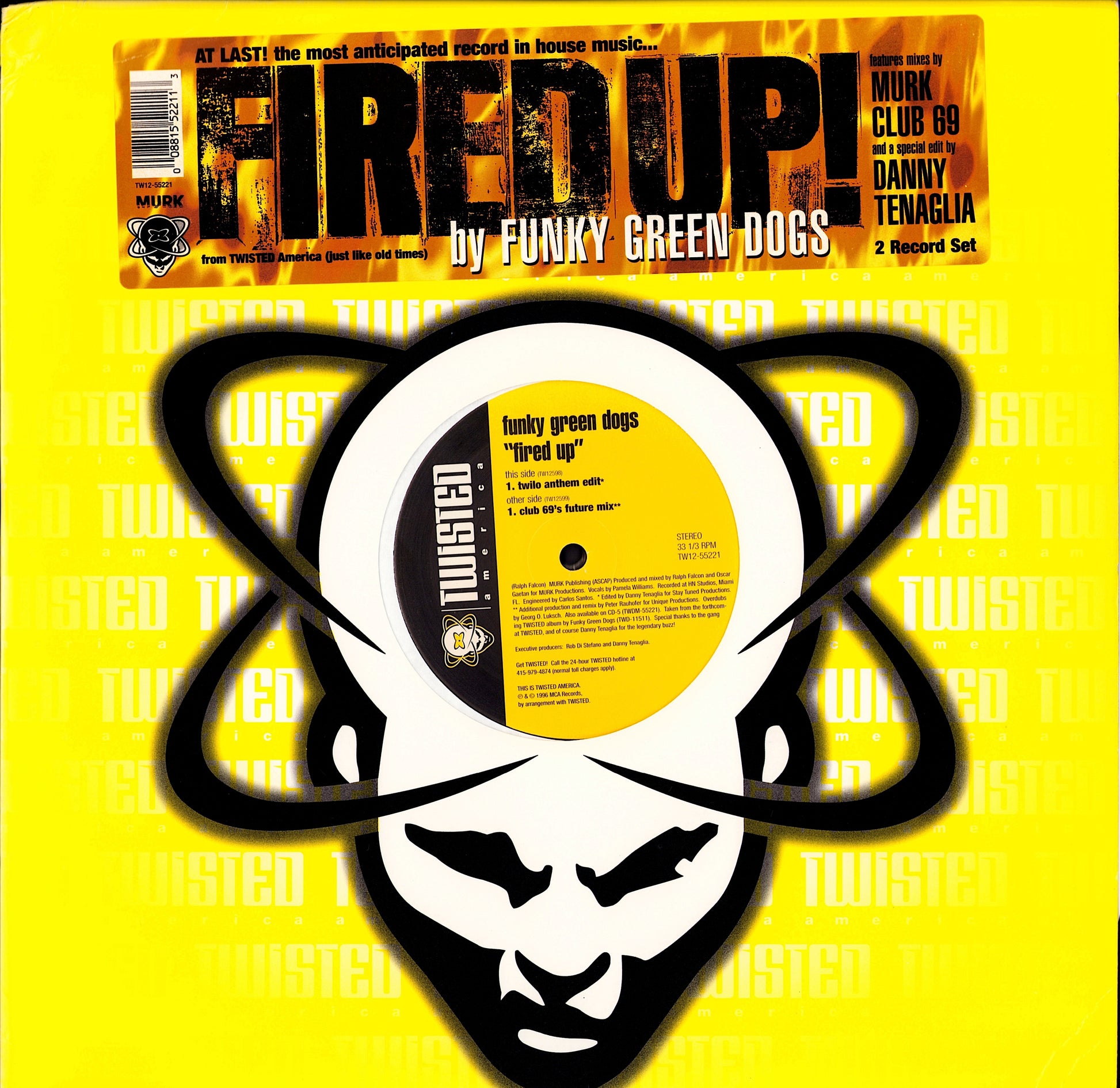 Funky Green Dogs – Fired Up! Vinyl 2x12"