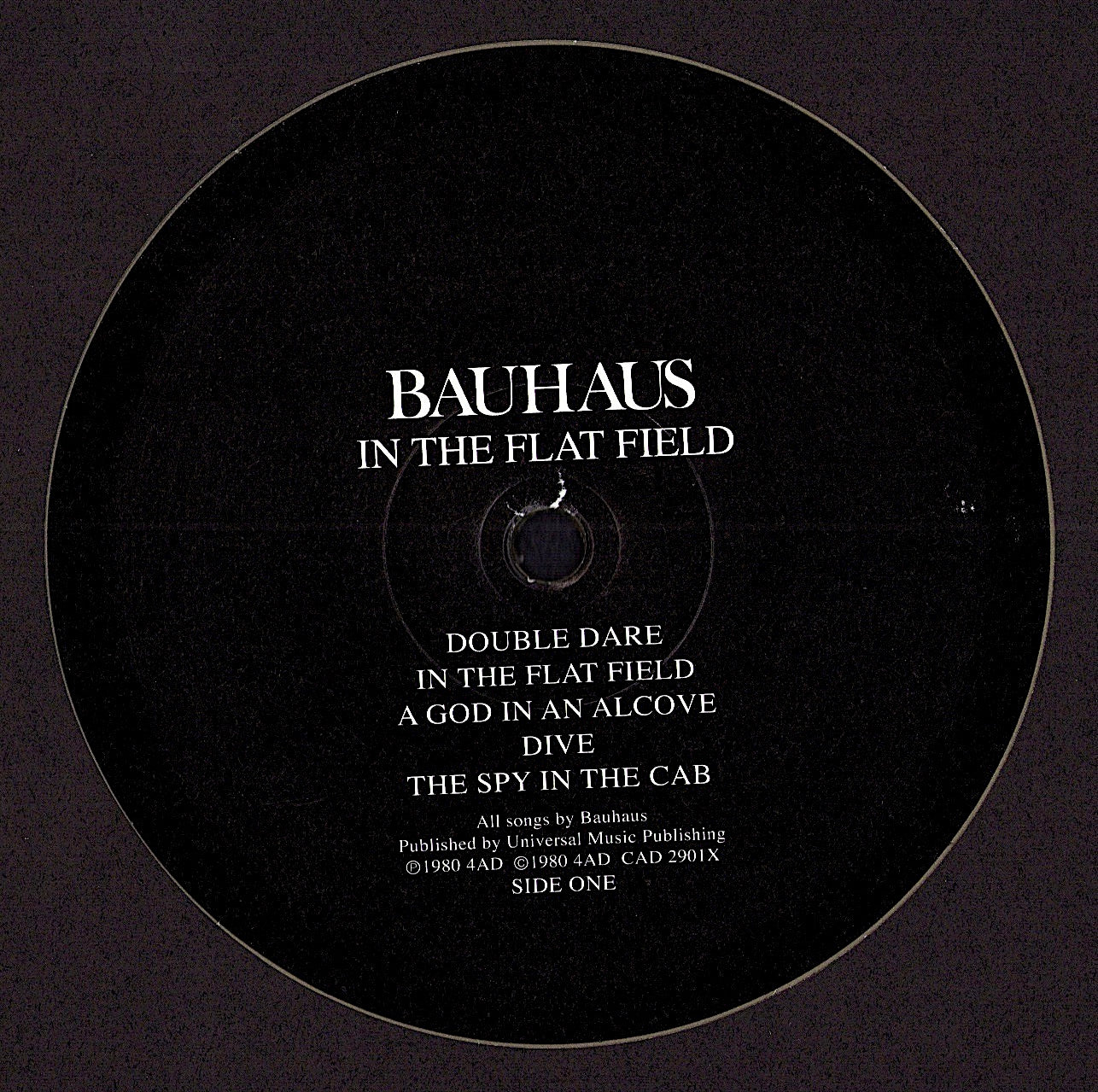 Bauhaus – In The Flat Field (Bronze Vinyl LP | EU Reissue | 4AD | 2018)