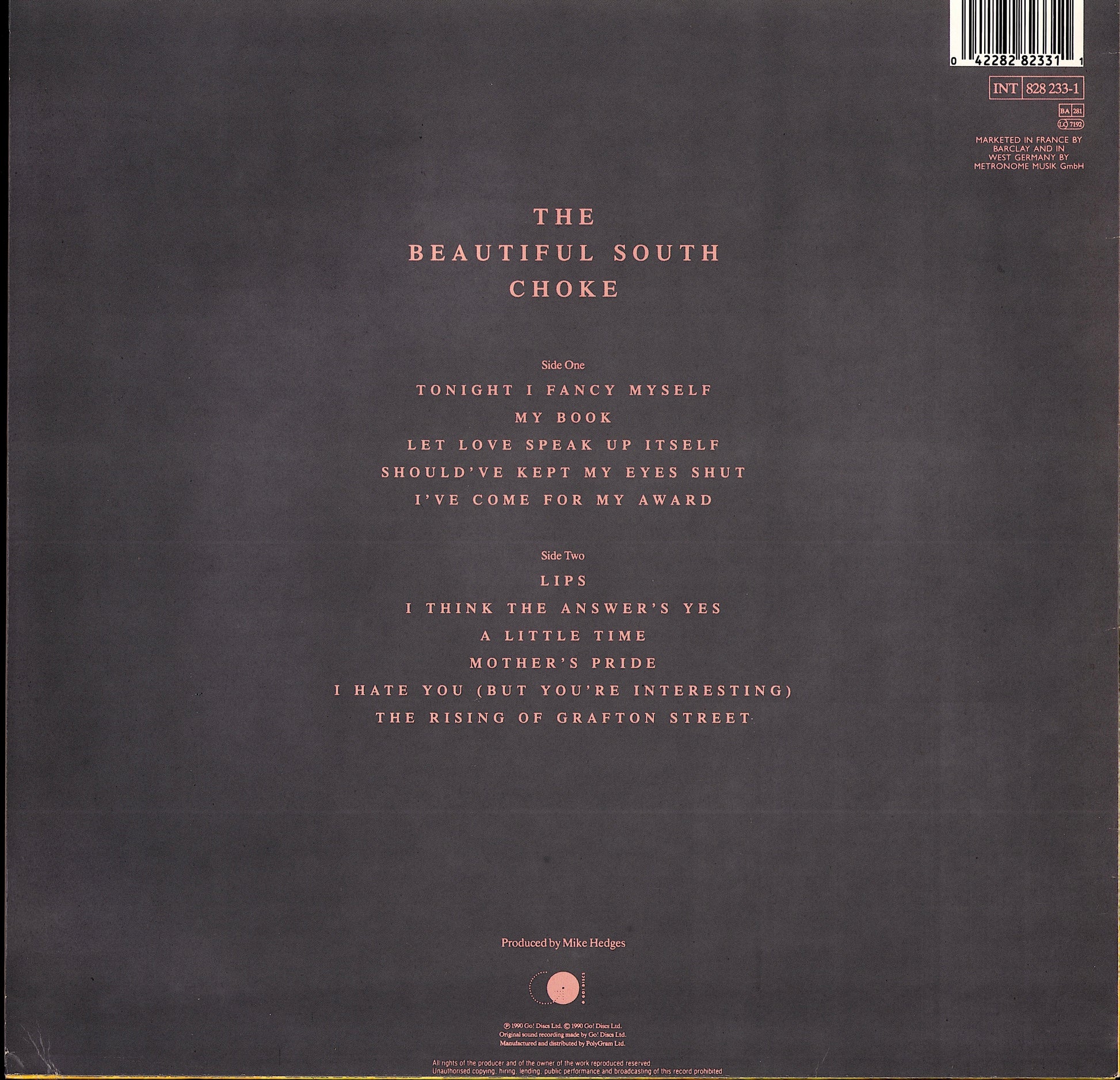 Love And Rockets ‎- Express Vinyl LP Kopie