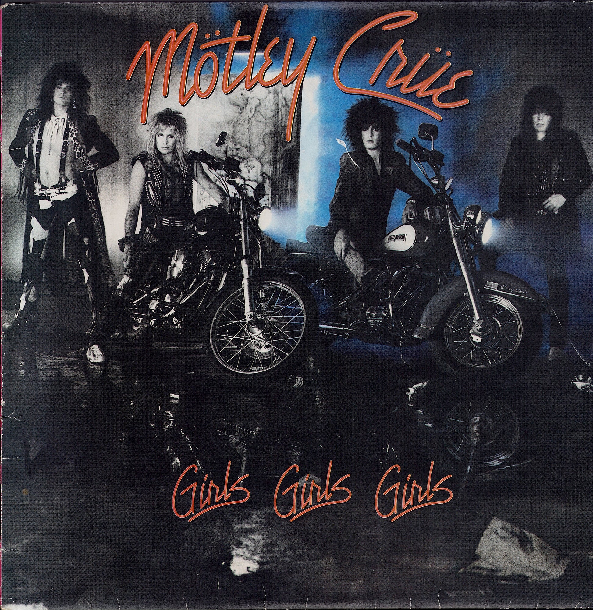 Mötley Crüe ‎- Girls, Girls, Girls Vinyl LP