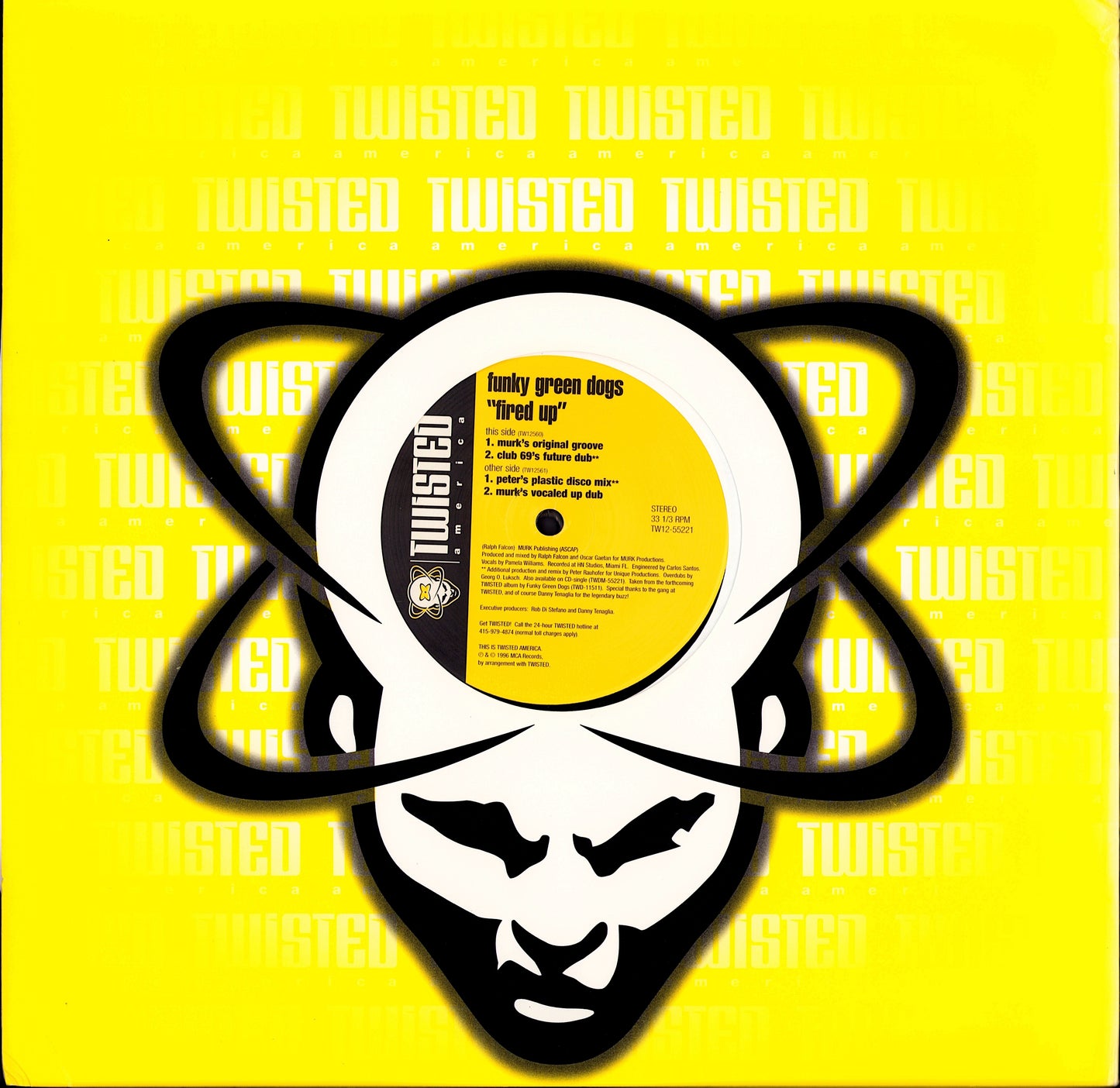 Funky Green Dogs – Fired Up! Vinyl 2x12"