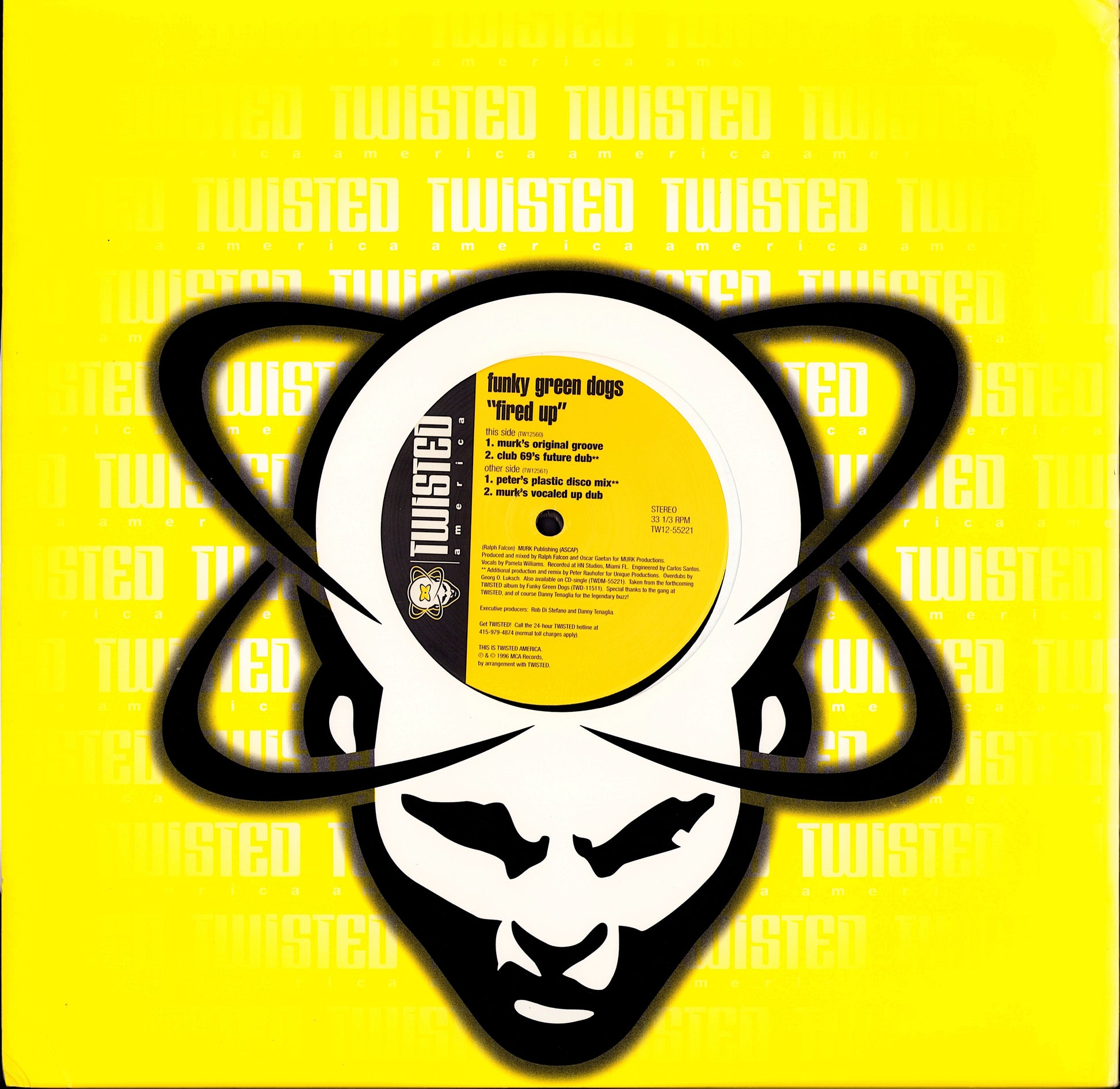 Funky Green Dogs – Fired Up! Vinyl 2x12"