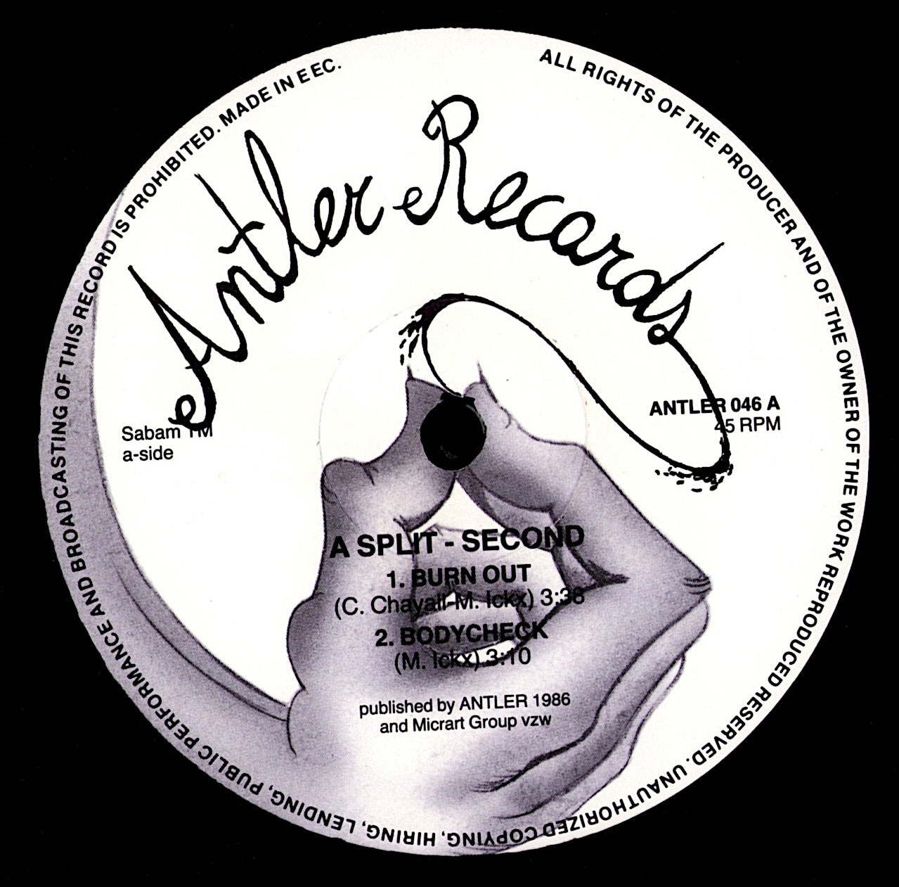 The Klinik – Fear Vinyl 12" Maxi-Single Kopie Kopie