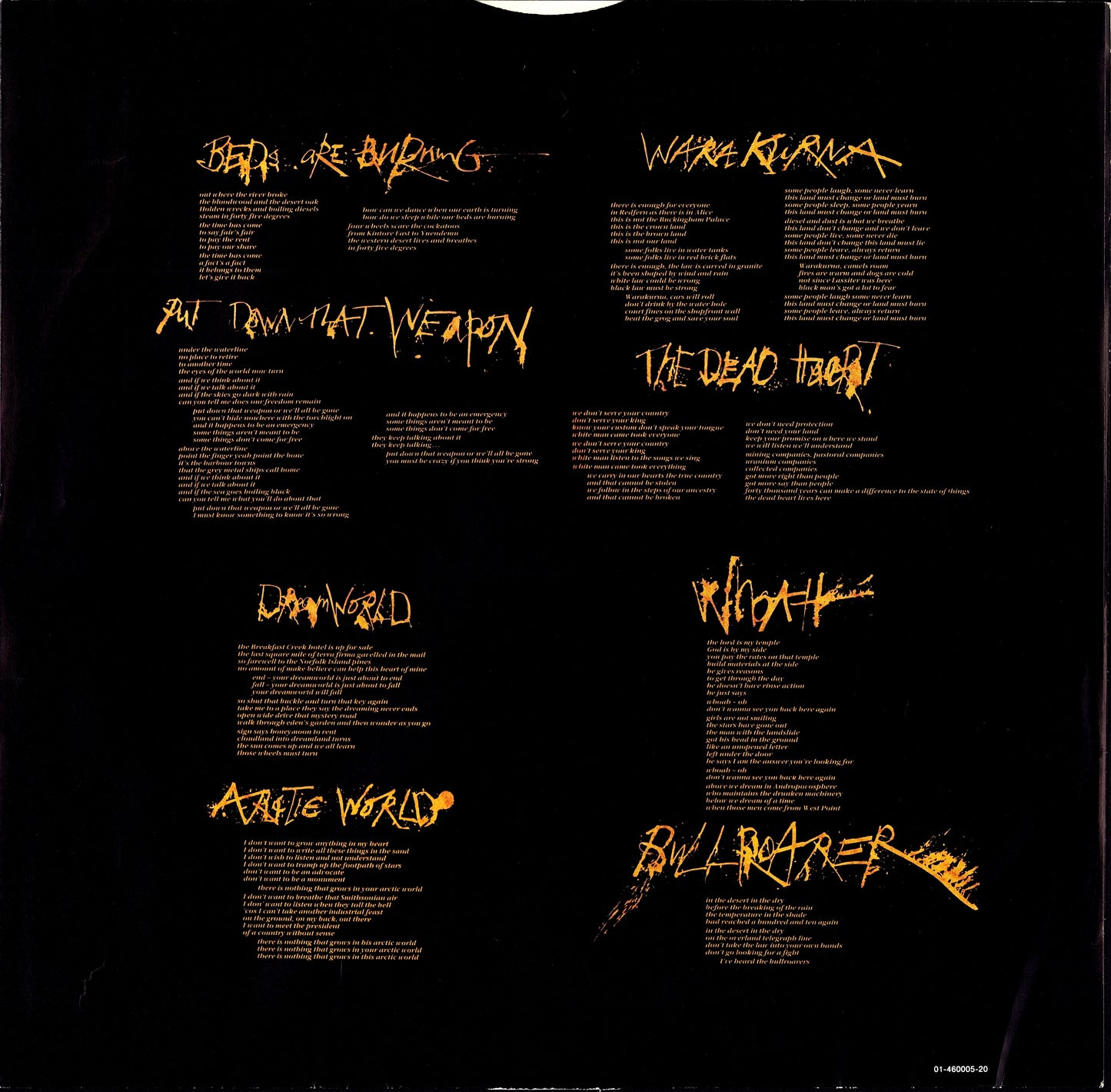 Midnight Oil ‎- Diesel and Dust Vinyl LP