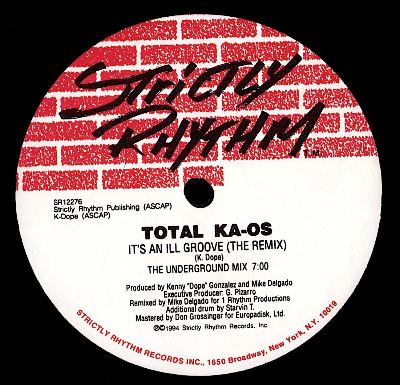 Total Ka-Os – It's An Ill Groove The Remix Vinyl 12"