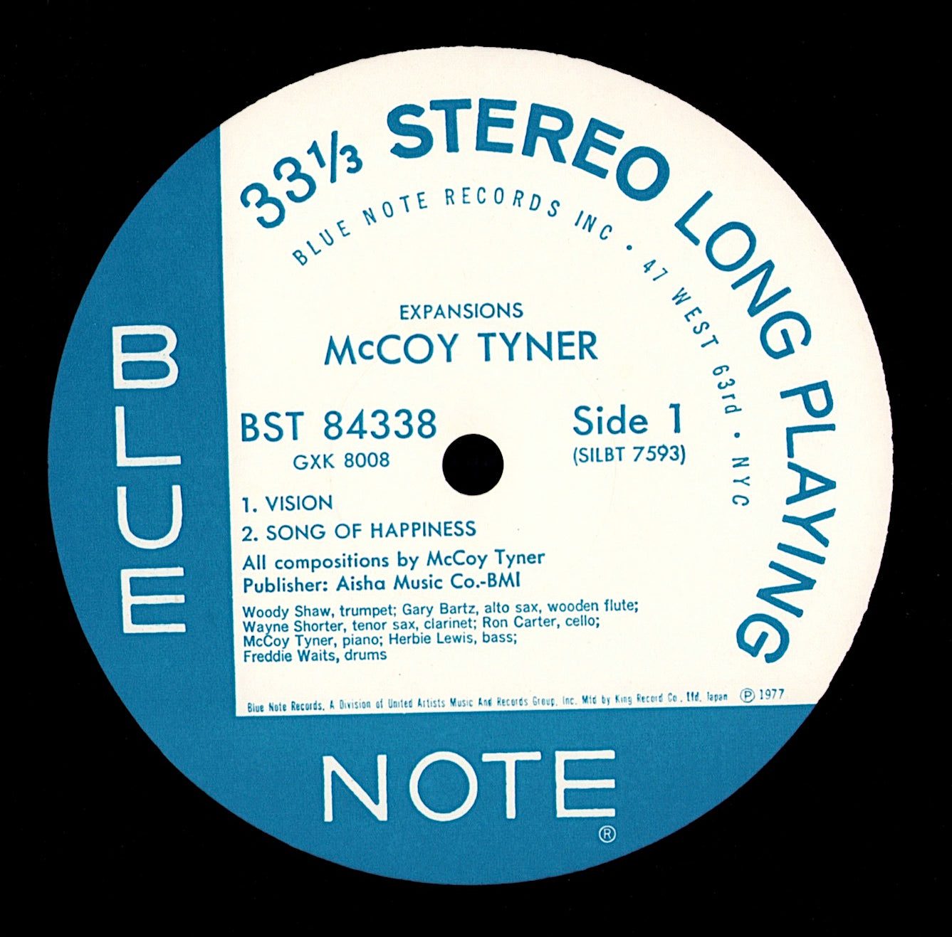 McCoy Tyner – Expansions Vinyl LP, JAP Reissue, 1978