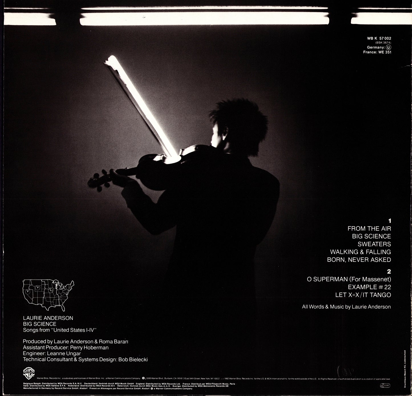 Laurie Anderson – Big Science Vinyl LP | DE Original | 1982
