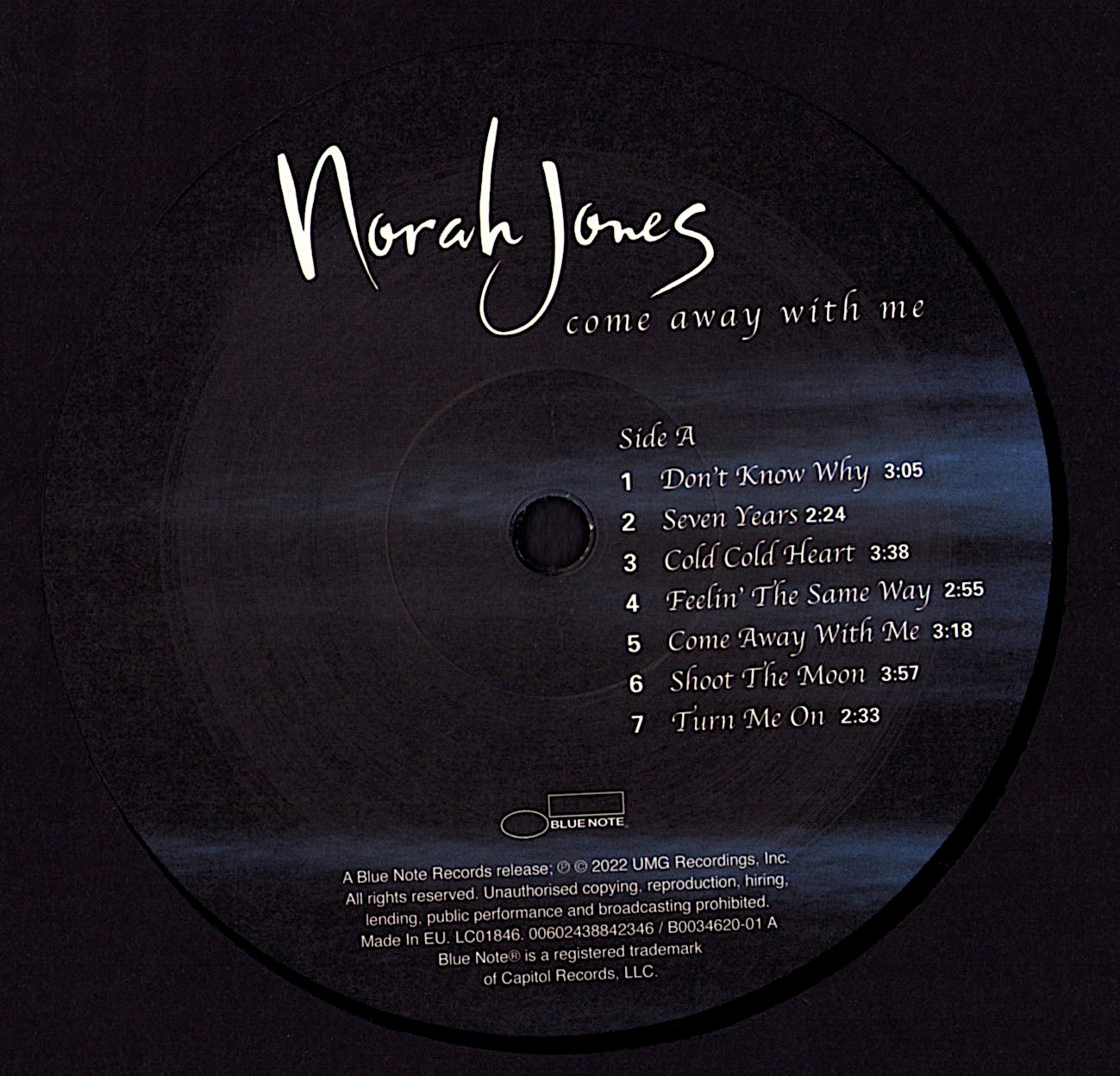 Norah Jones – Come Away With Me Vinyl LP