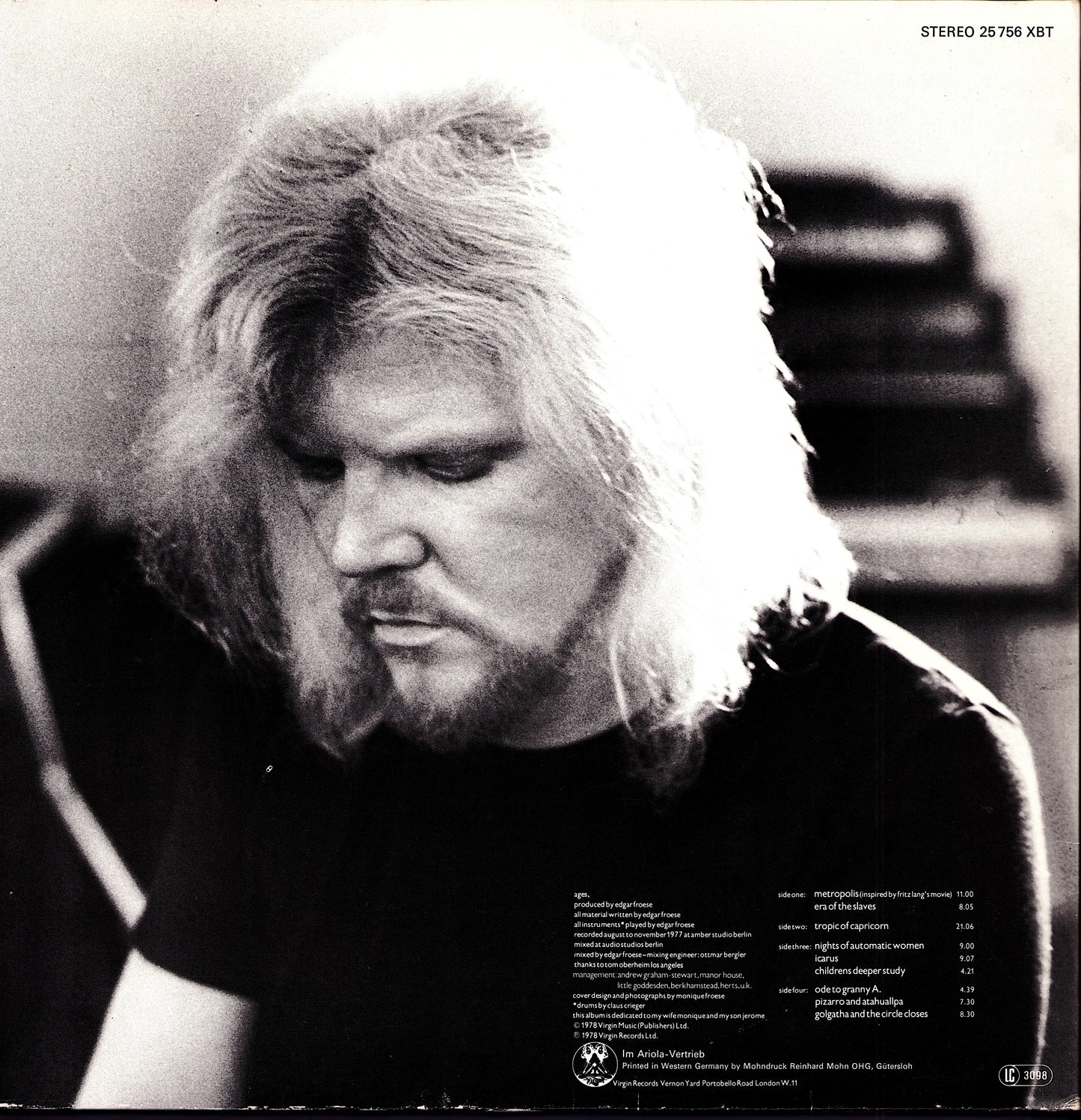 Edgar Froese – Macula Transfer Vinyl LP Kopie Kopie Kopie
