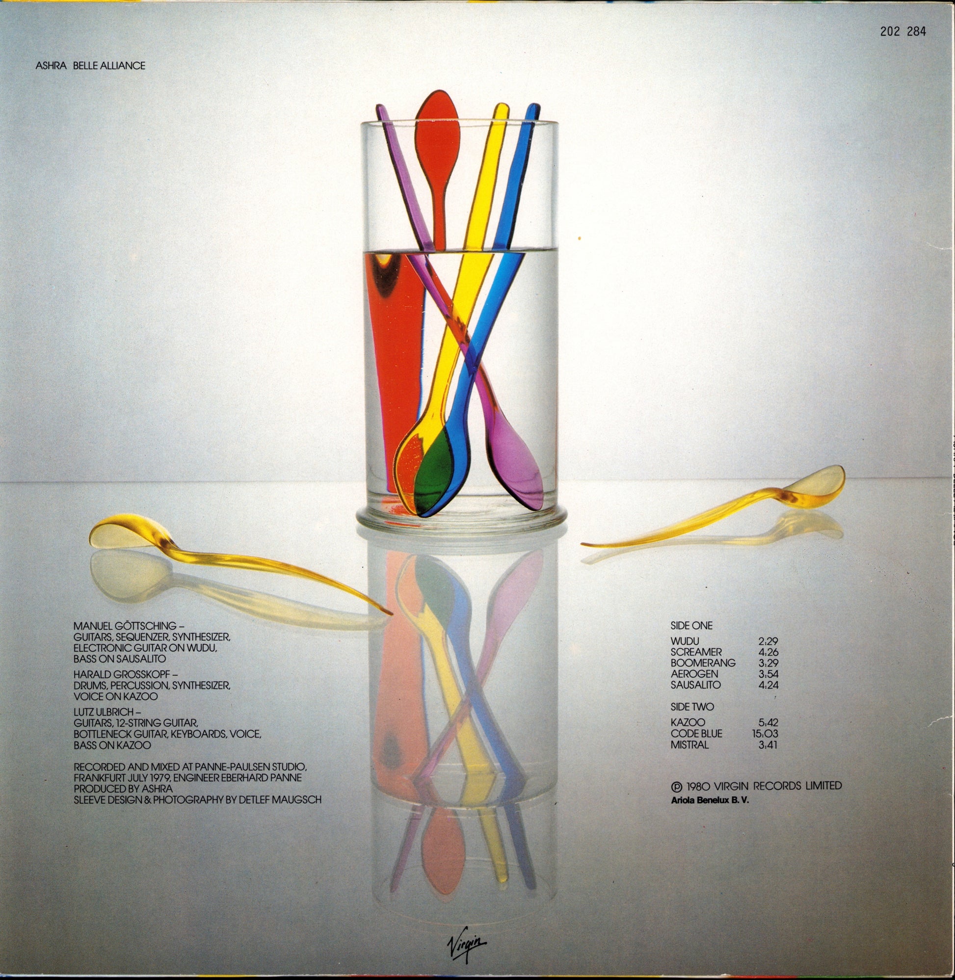 Ashra ‎- Belle Alliance Vinyl LP