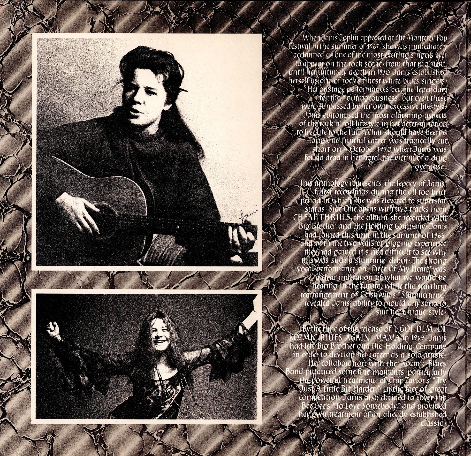 Janis Joplin – Janis Joplin Vinyl LP Kopie