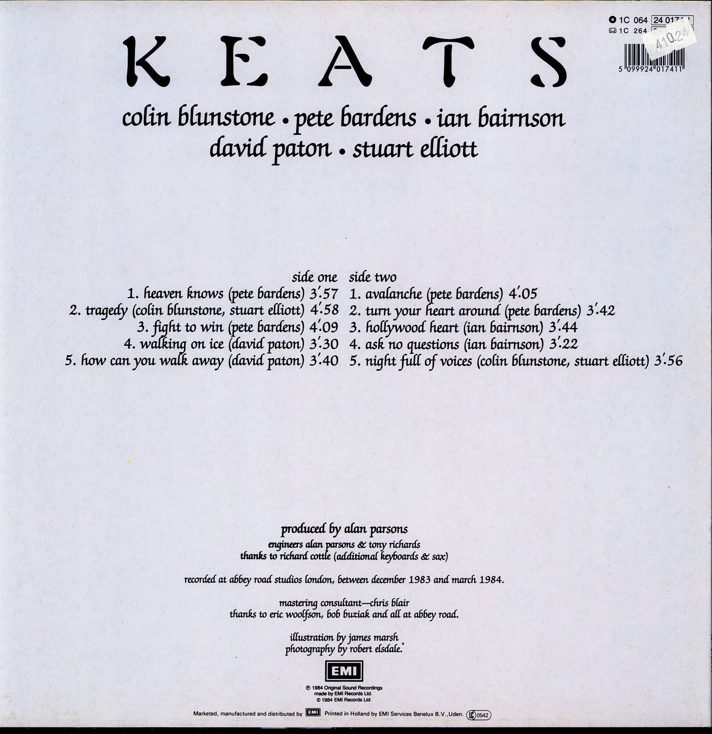Keats - Keats (Vinyl LP)