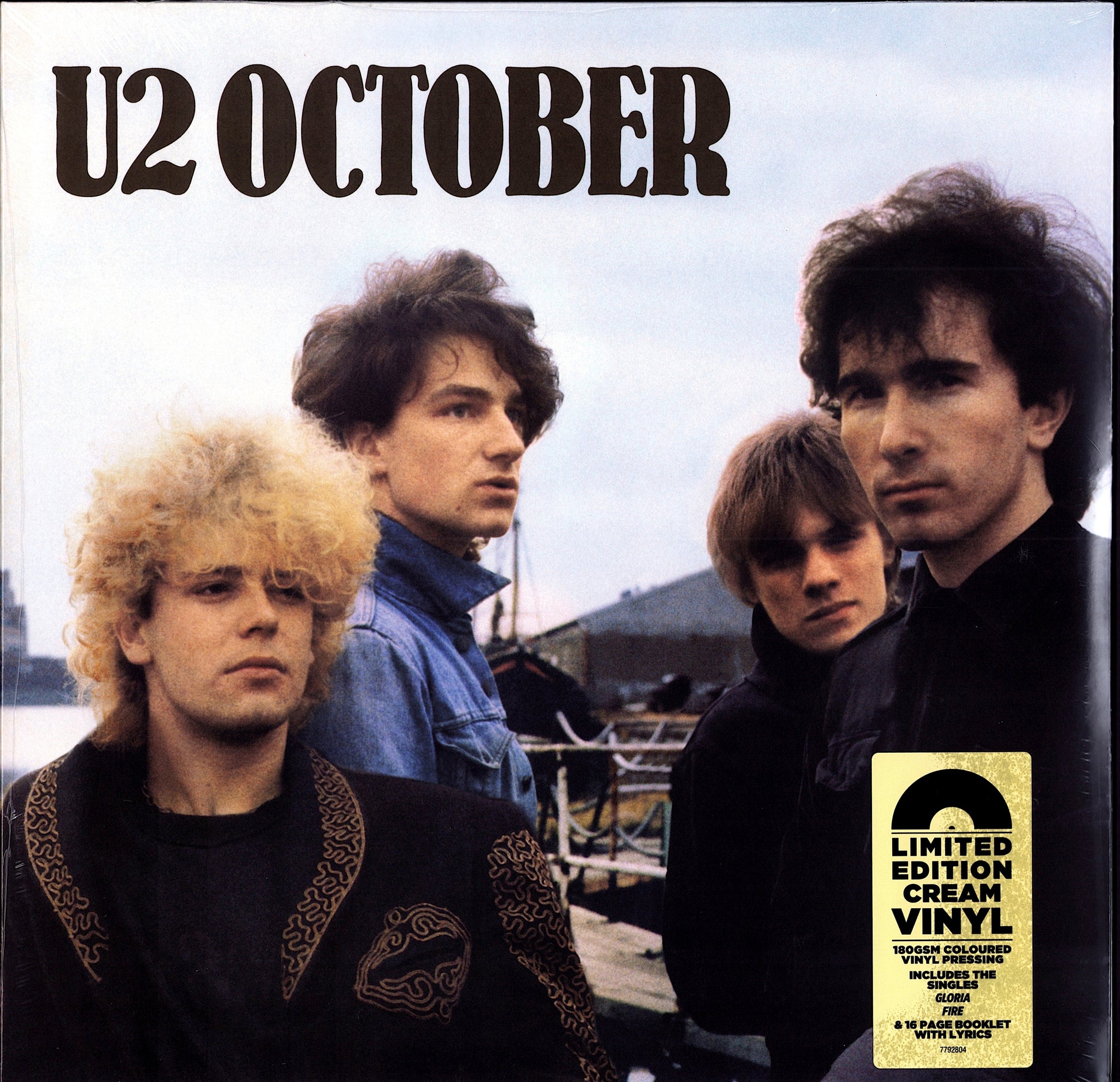 U2 – October Vinyl LP | Cream Vinyl | Reissue | 2019
