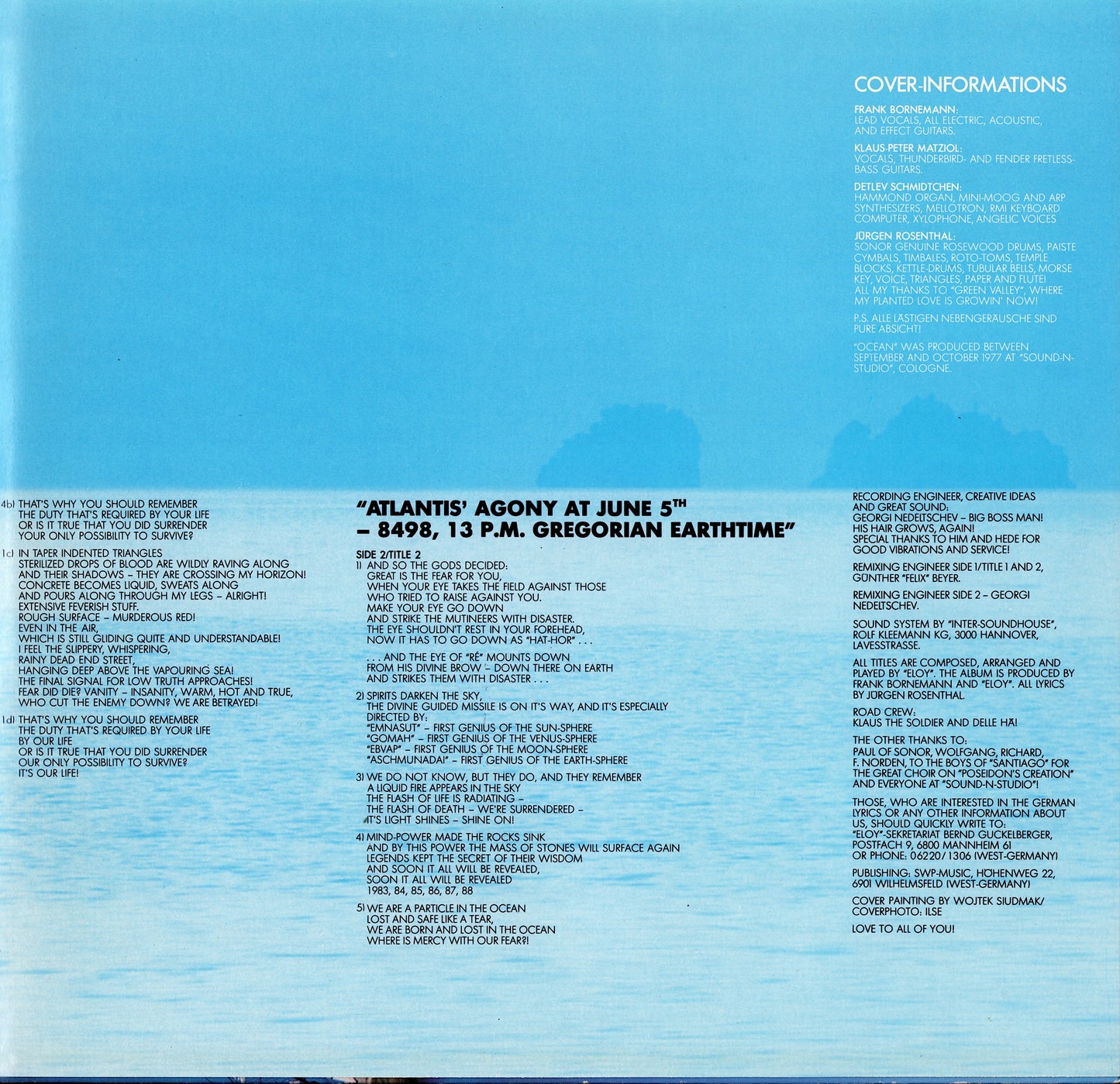 Eloy - Ocean (Vinyl LP)