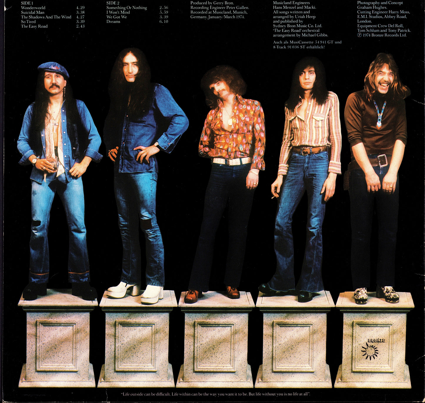 Uriah Heep ‎– Salisbury Vinyl LP Kopie